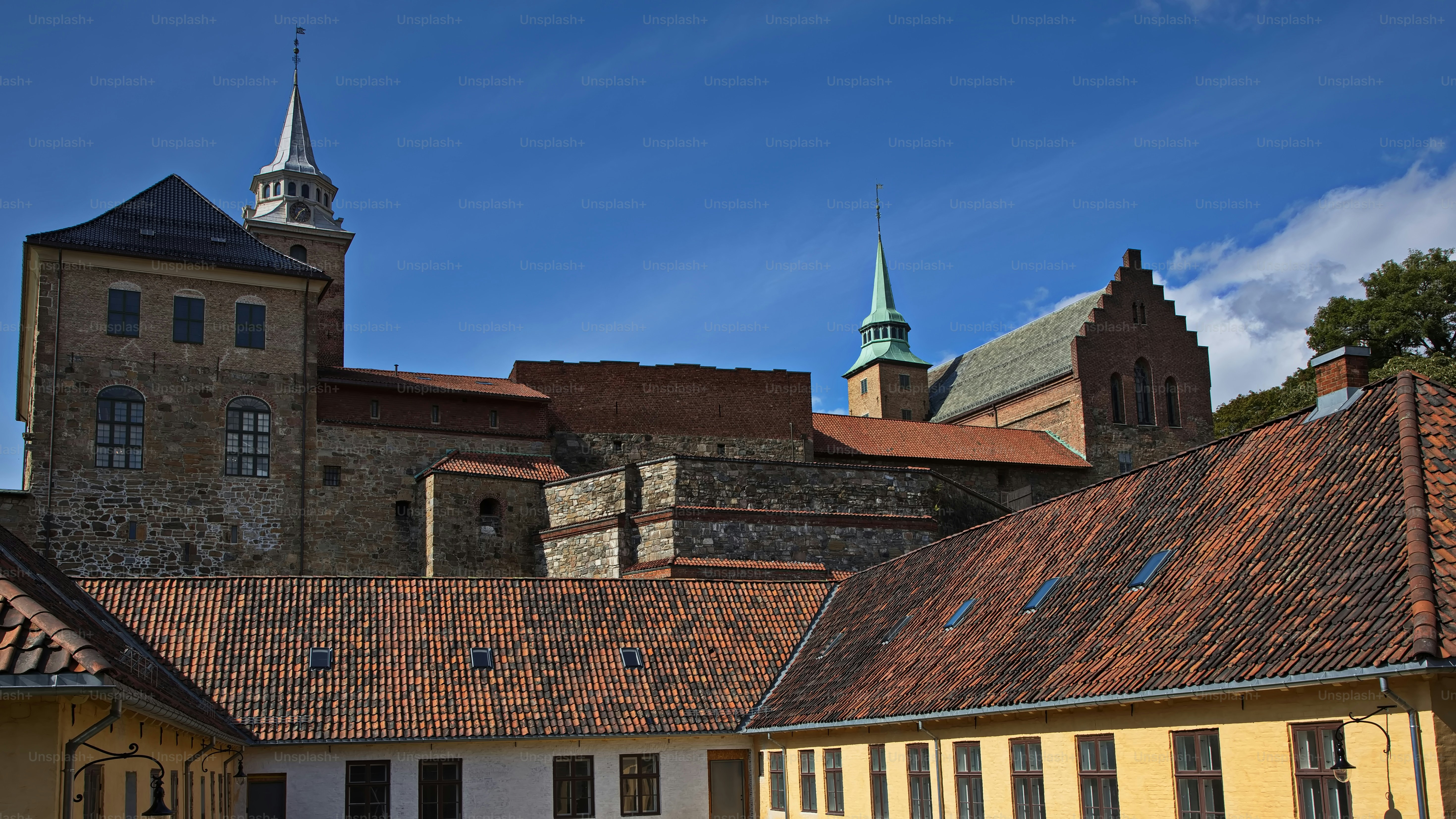 Akershus Fortress in Oslo, Norway, Europe