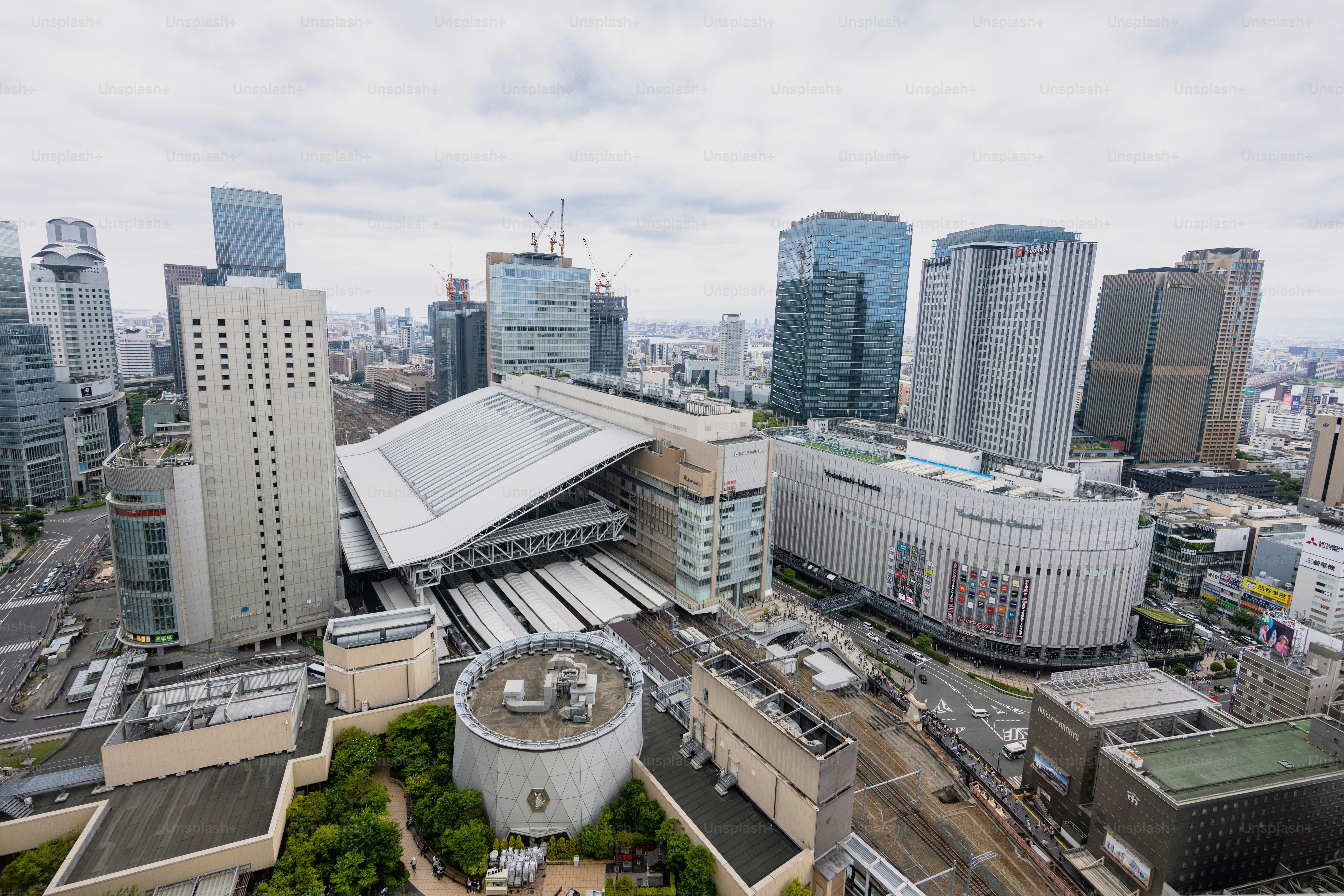 都会のパノラマビュー