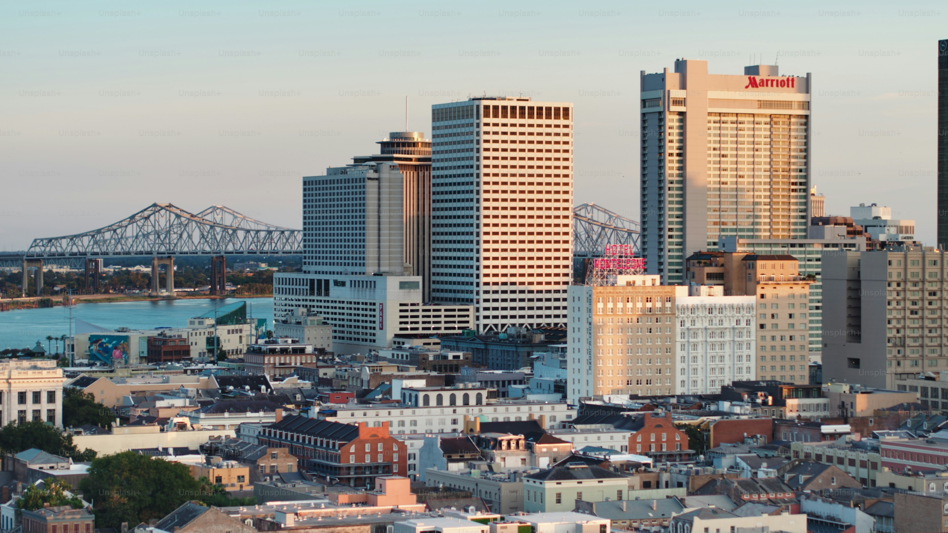 Mississippi cityscape and street view