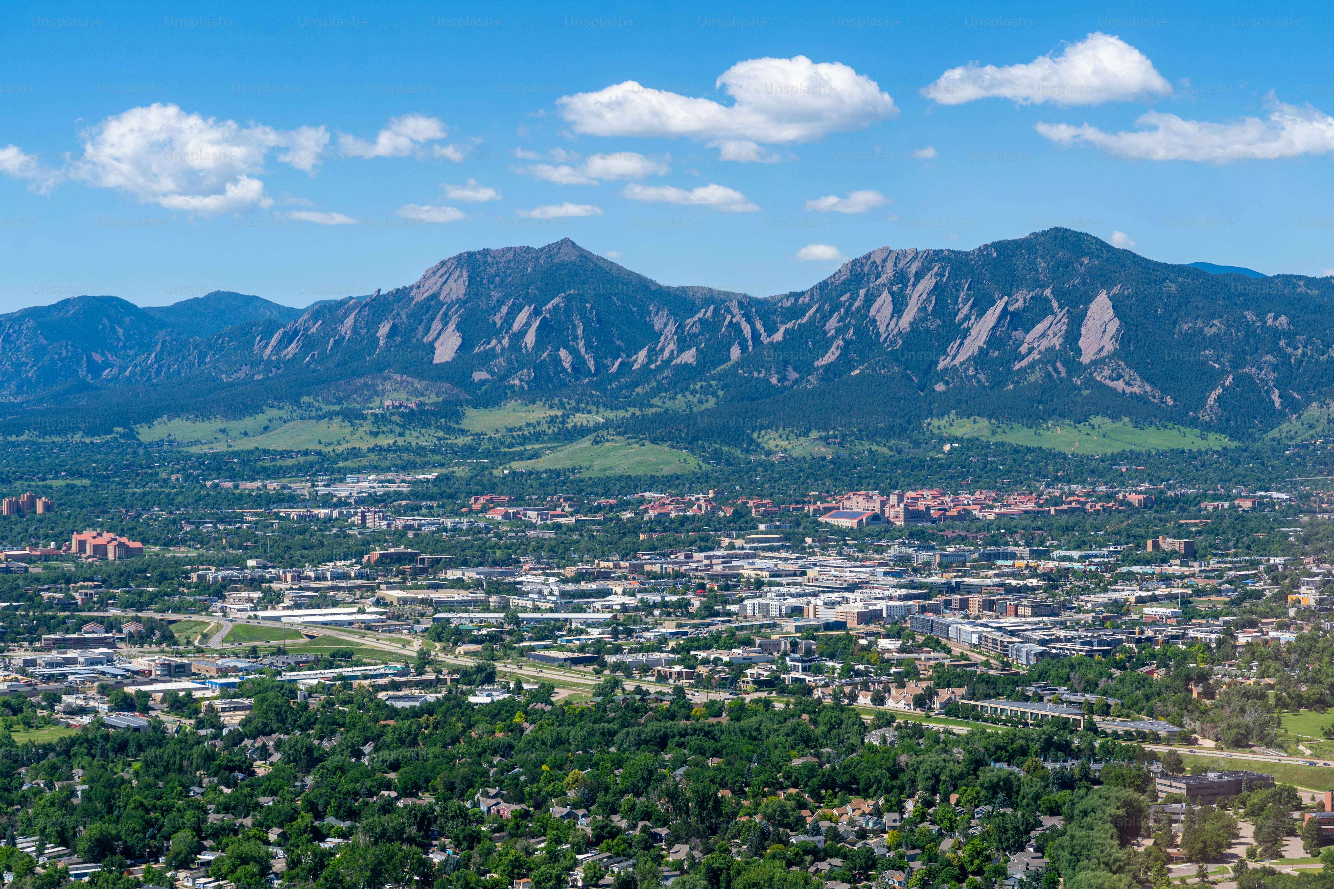 Boulder Colorado Flatirons