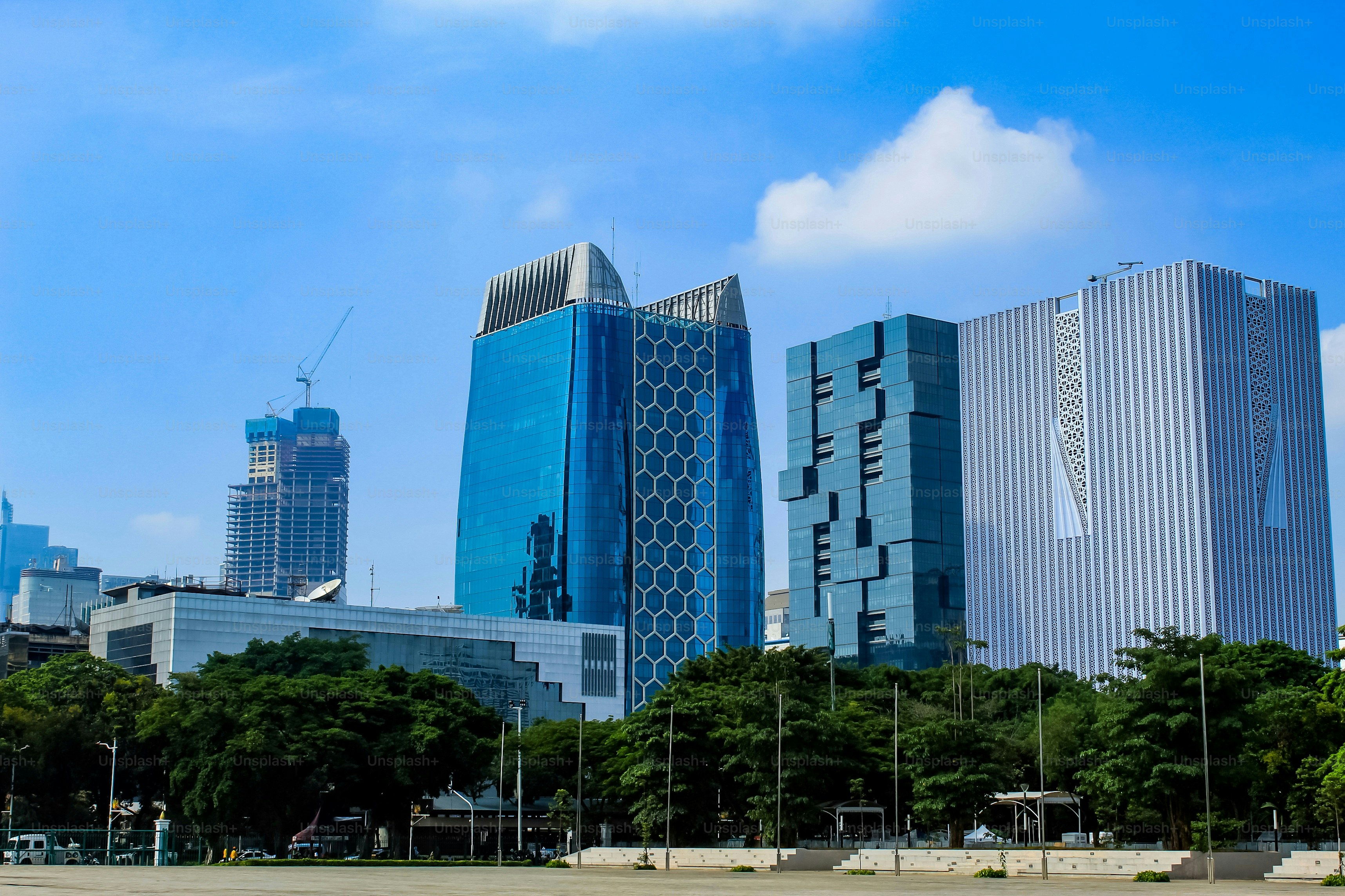 view of buildings in Jakarta during the day