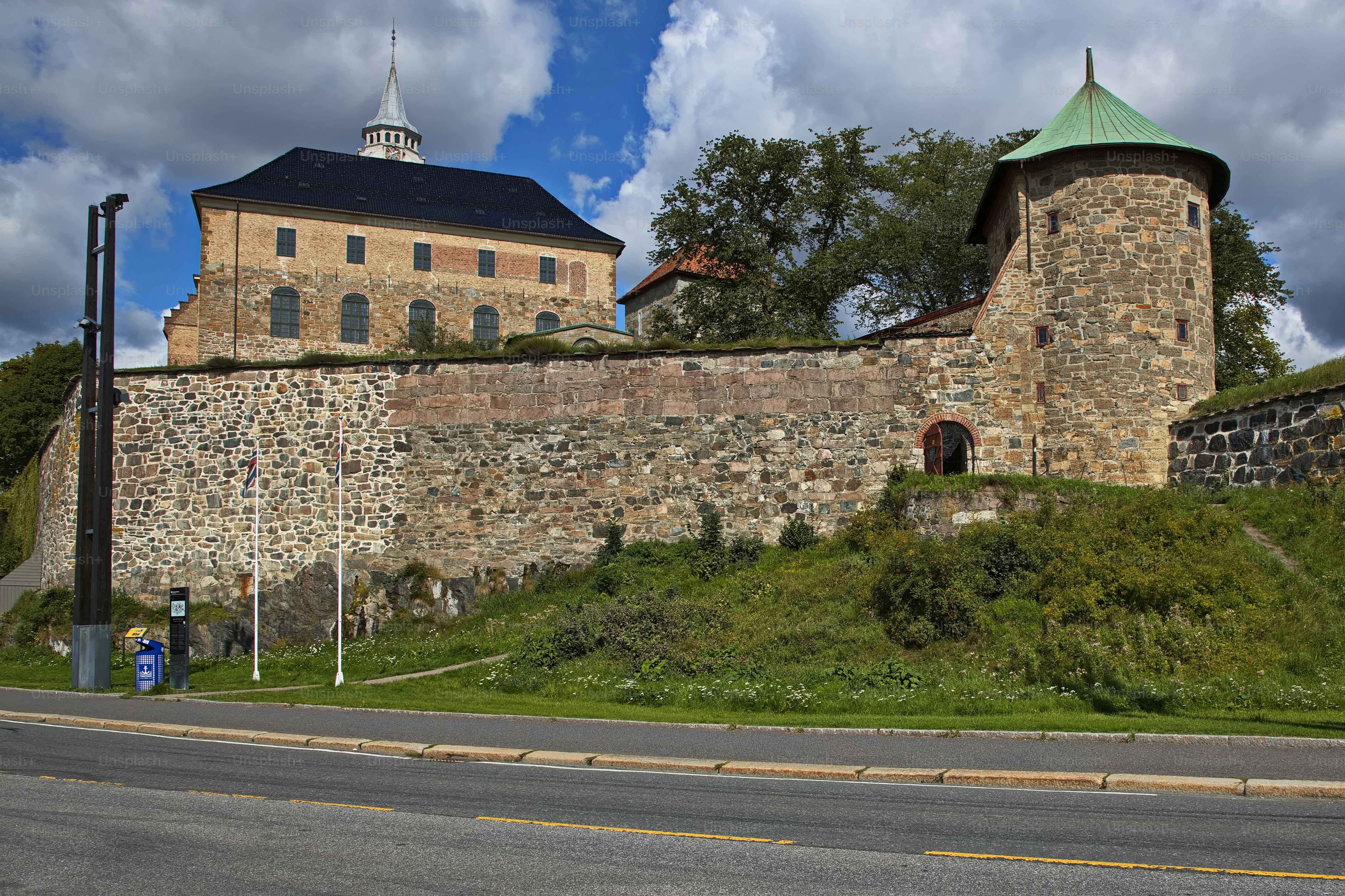 Akershus Fortress in Oslo, Norway, Europe