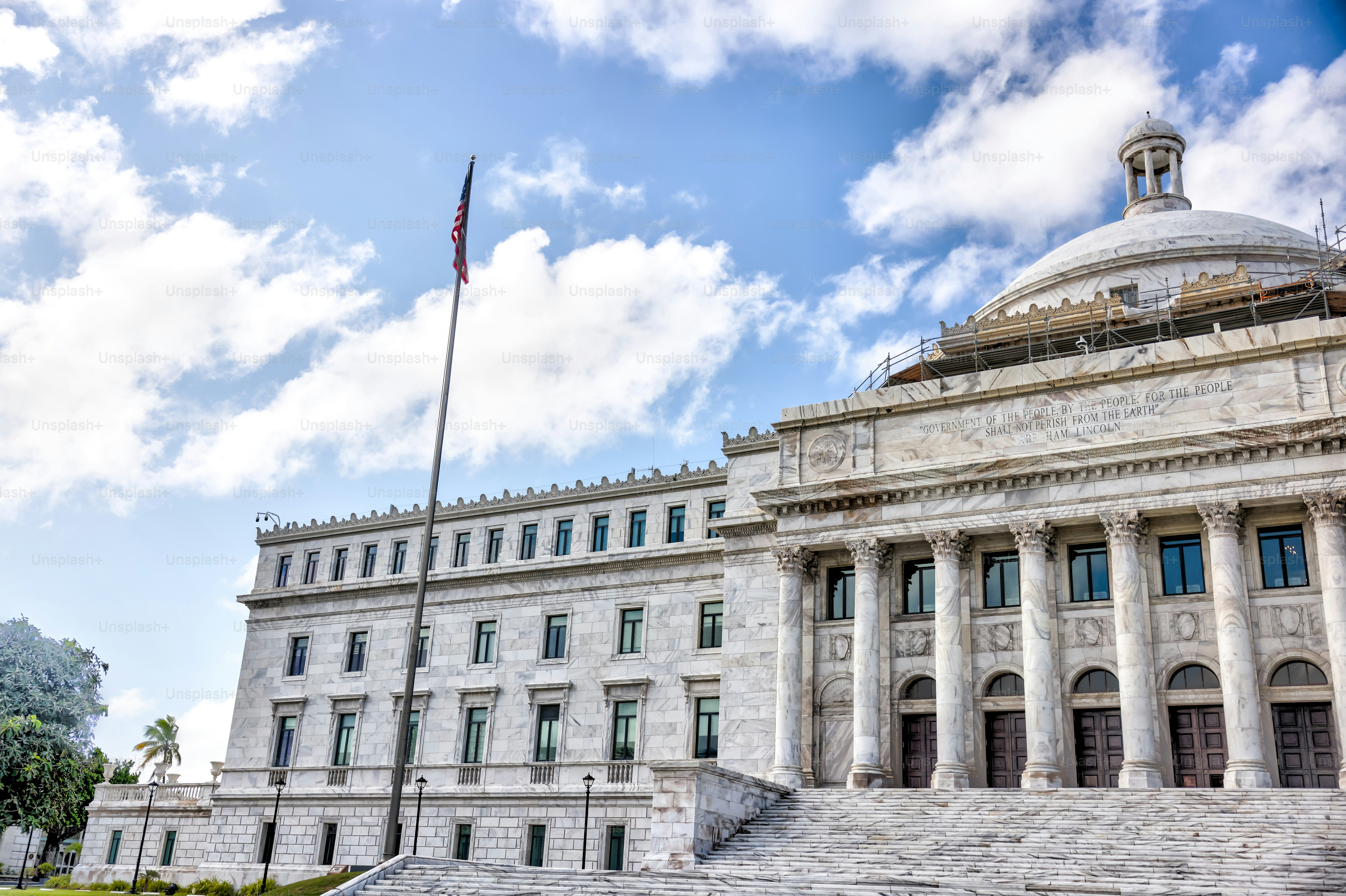 San Juan, Puerto Riko - 26 Maret 2024: Capitolio de Puerto Rico di San Juan, Puerto Riko