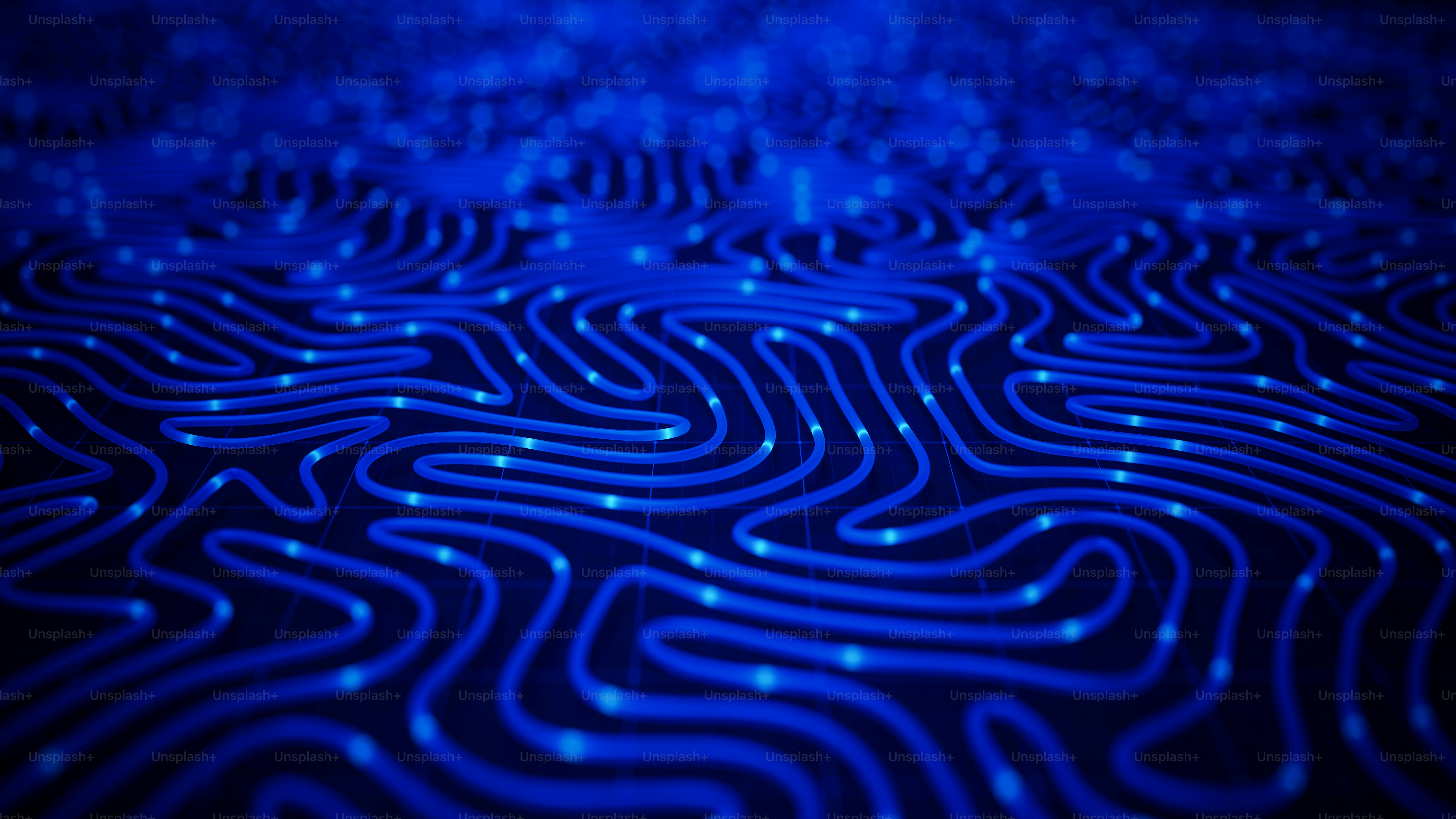 Neural networks and artificial intelligence conceptual abstract background.