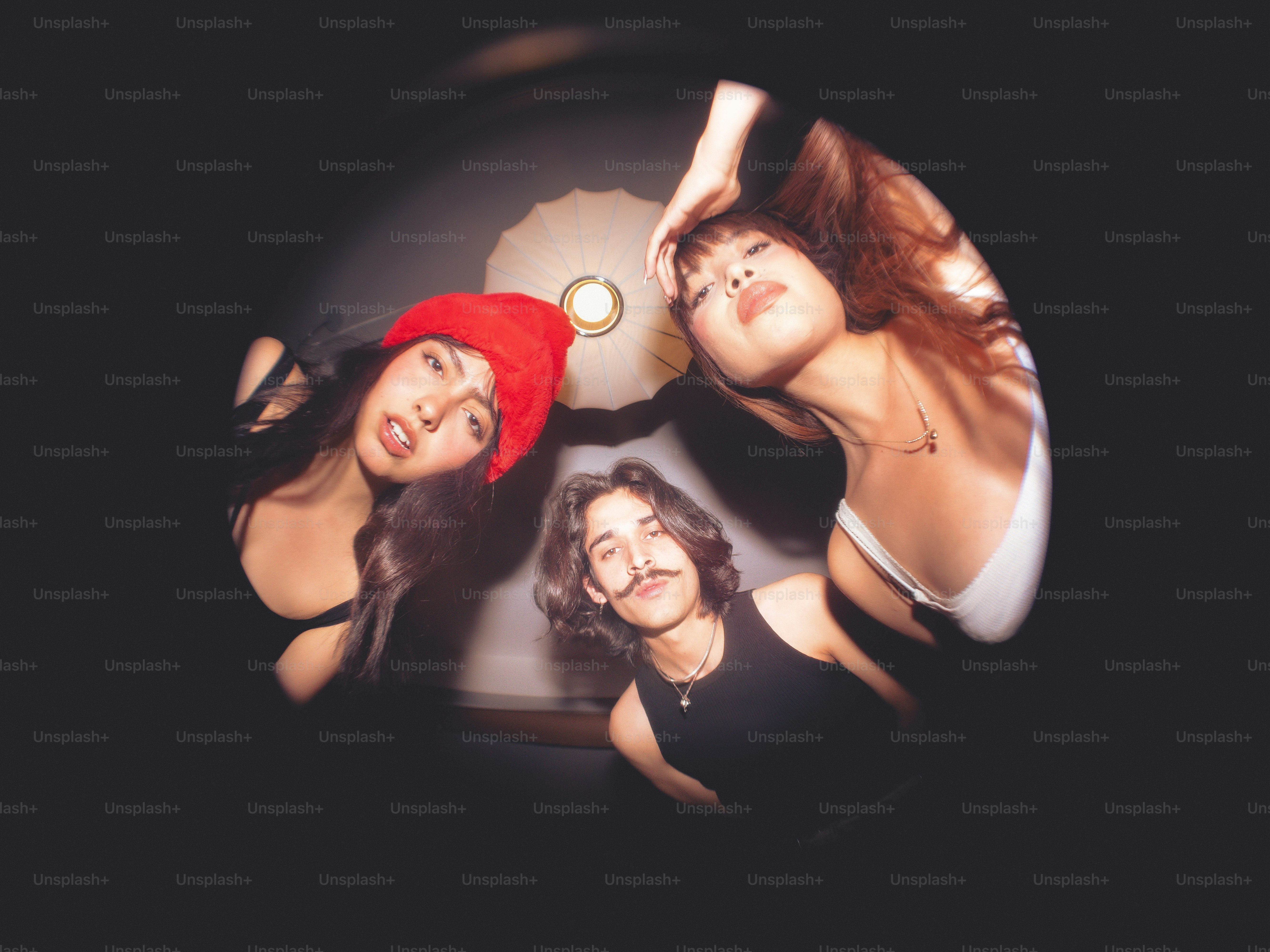 A group of women standing next to each other