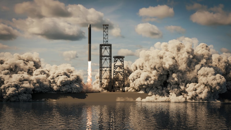 rocket launch, Wakayama prefecture, launch pad, rocket failure