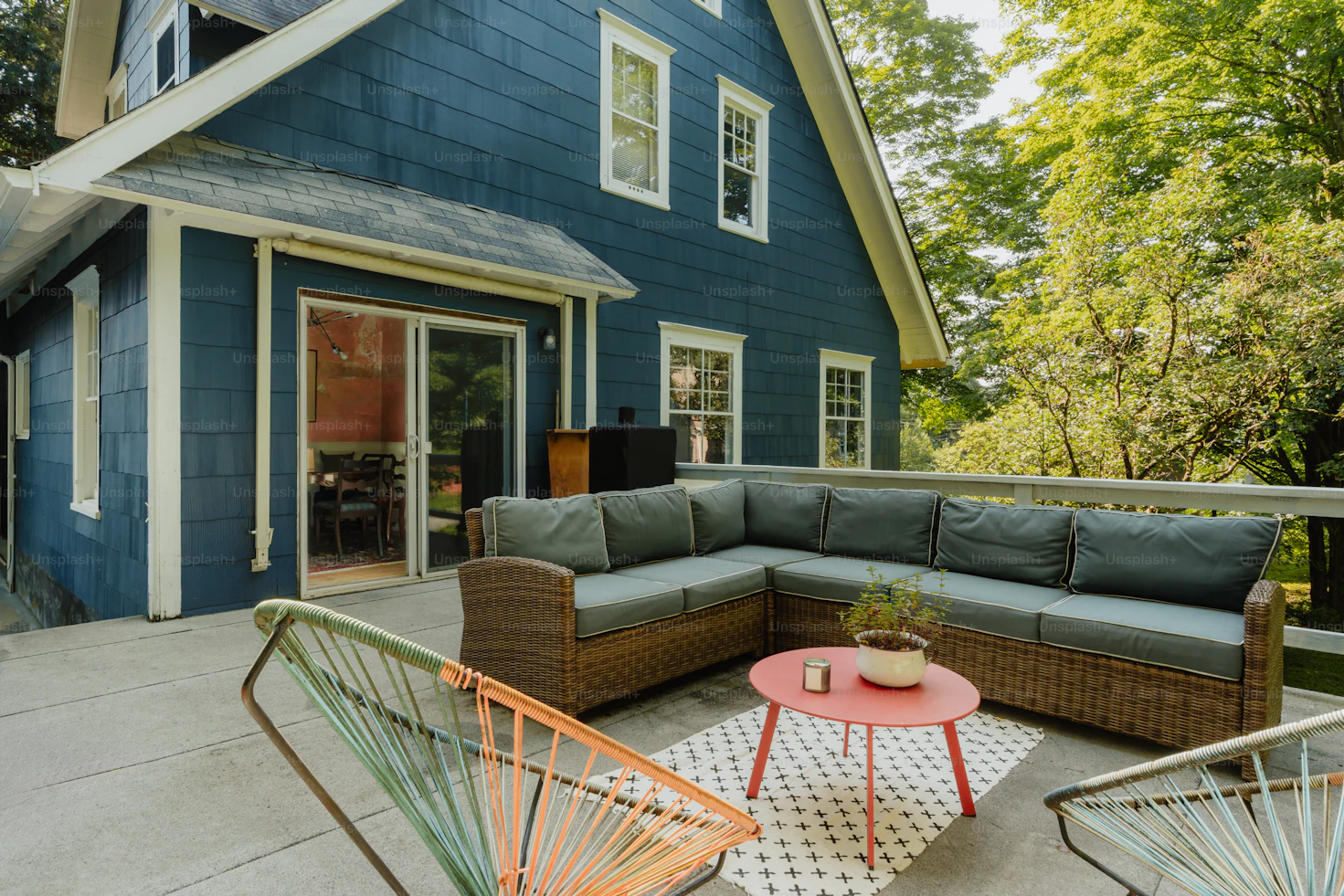 Outdoor Area Rug on Patio Living Space Decor Ideas 2026