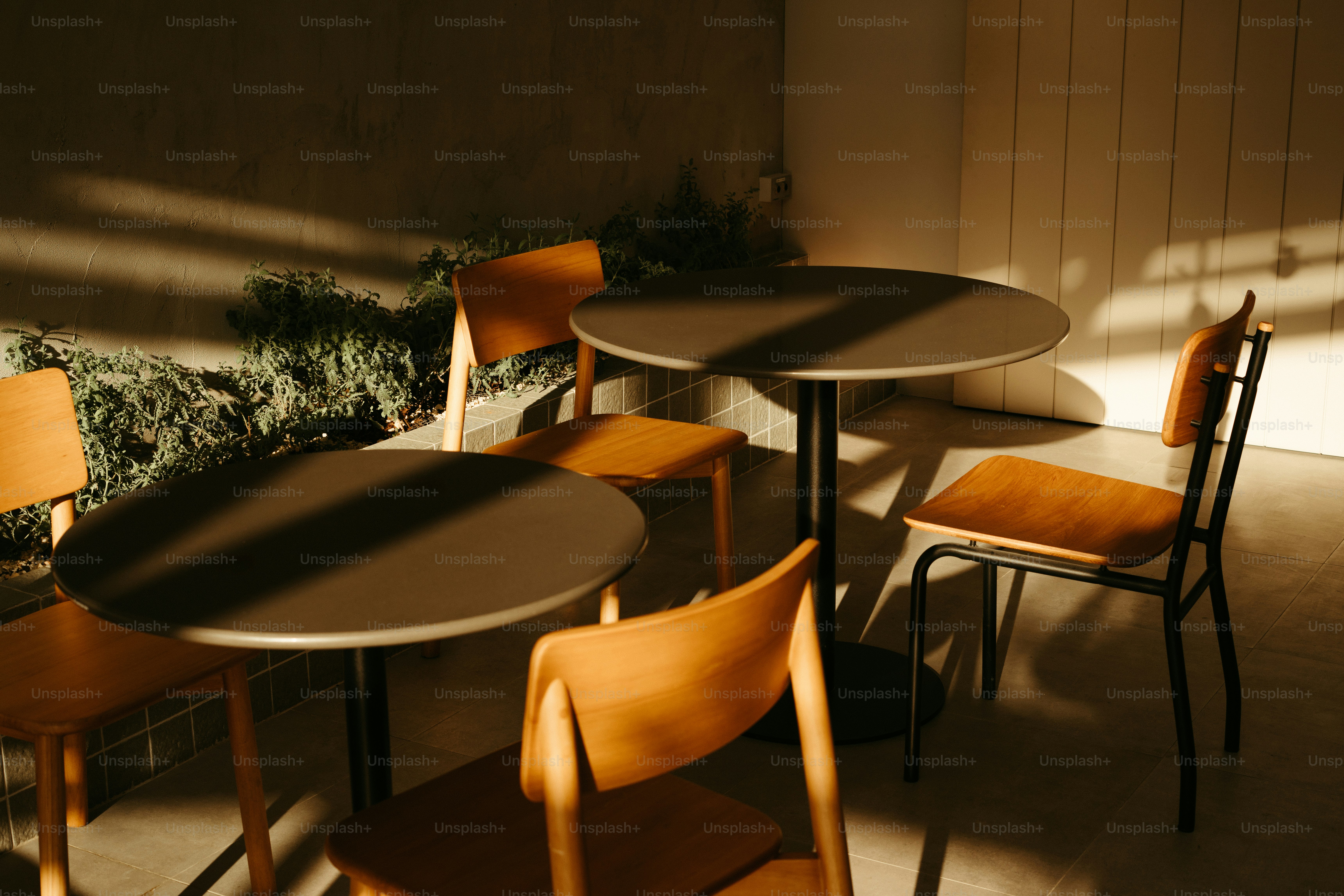 Terrasse ensoleillée