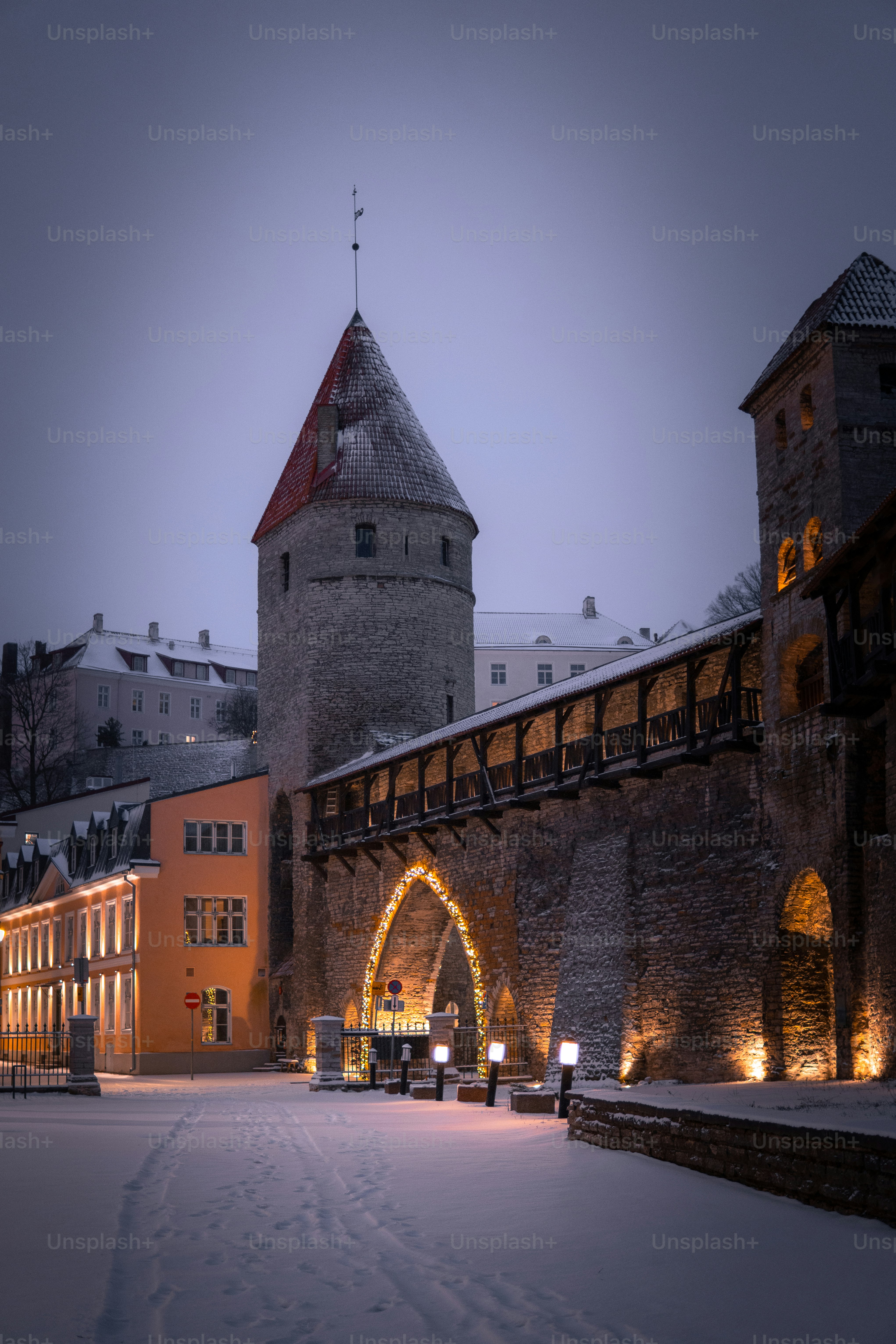 A large building with a clock tower on top of it