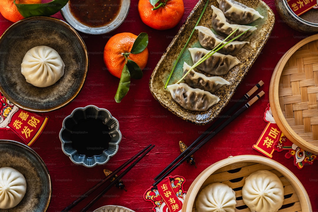 A table topped with lots of different types of food