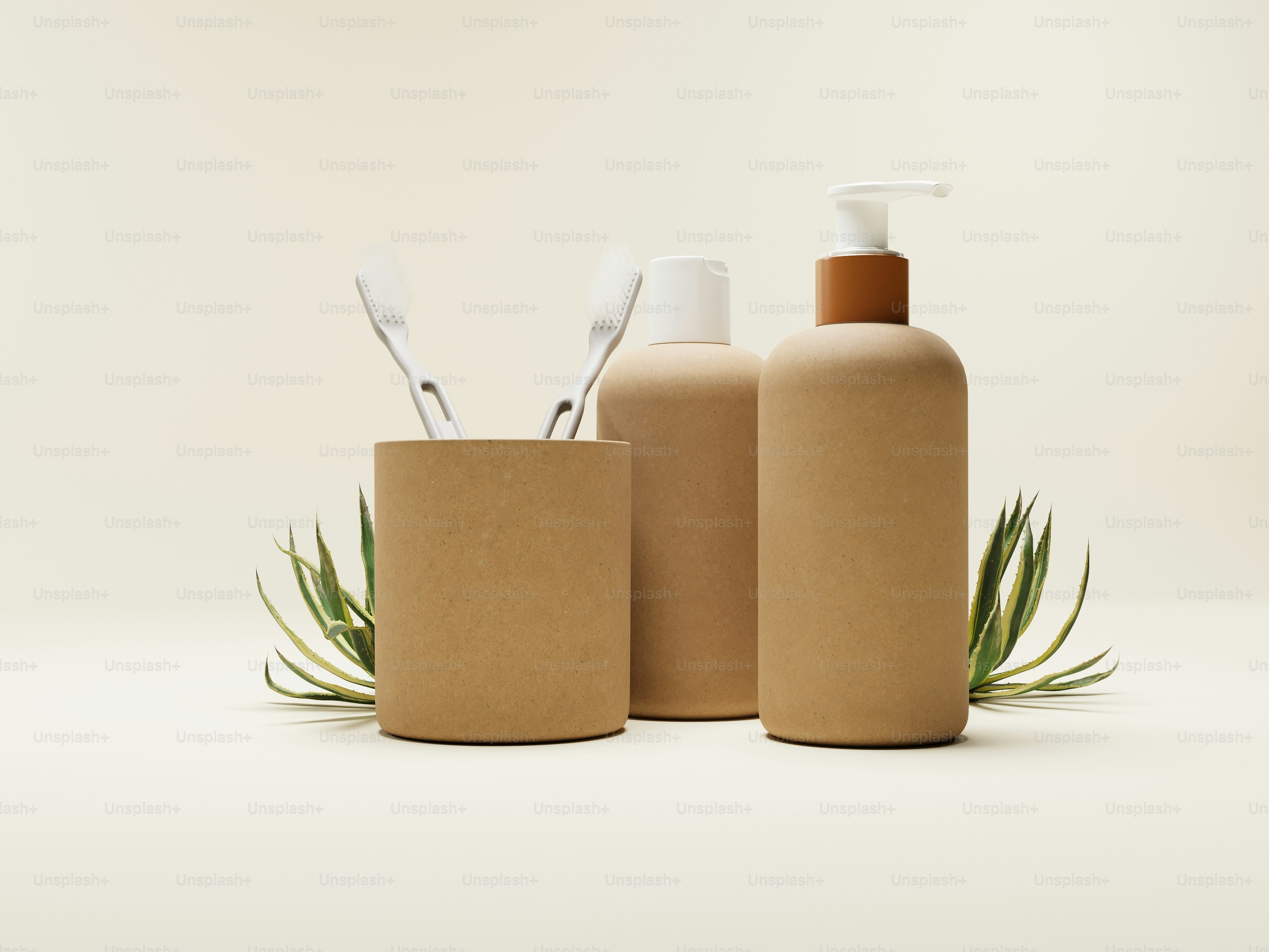 隣り合った数本のボトル