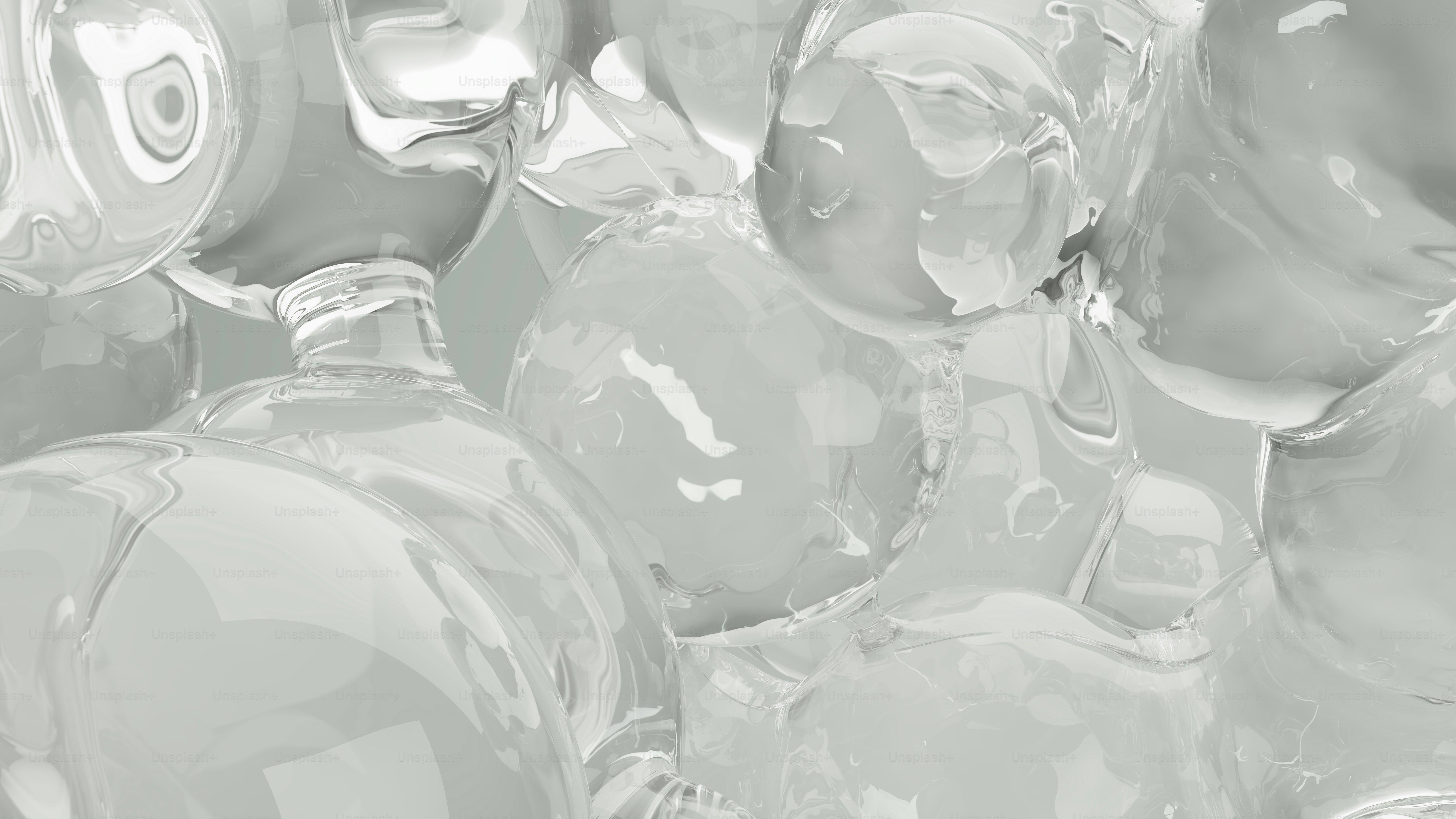 병 뭉치의 흑백 사진