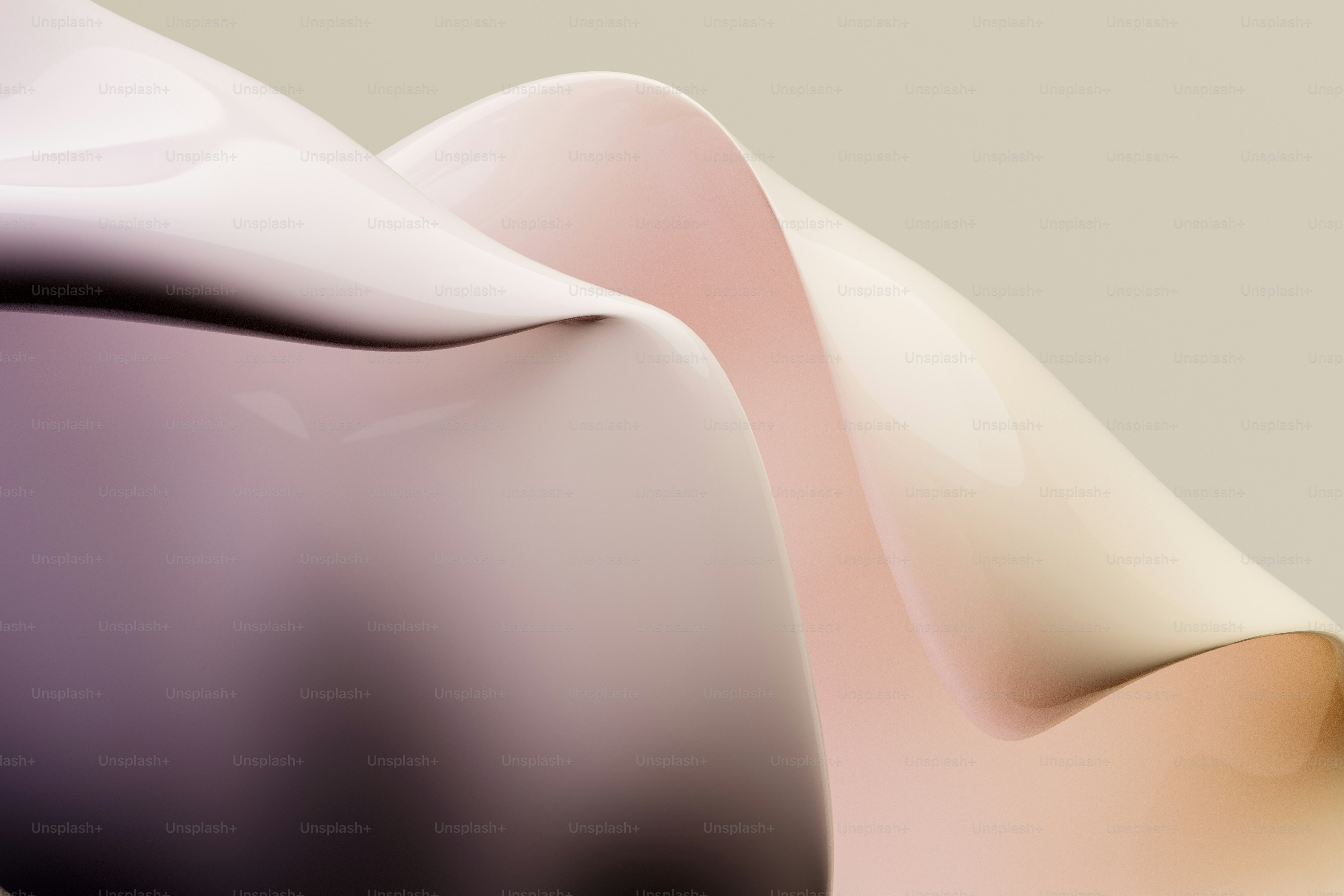 Un gros plan d’un objet rose et blanc