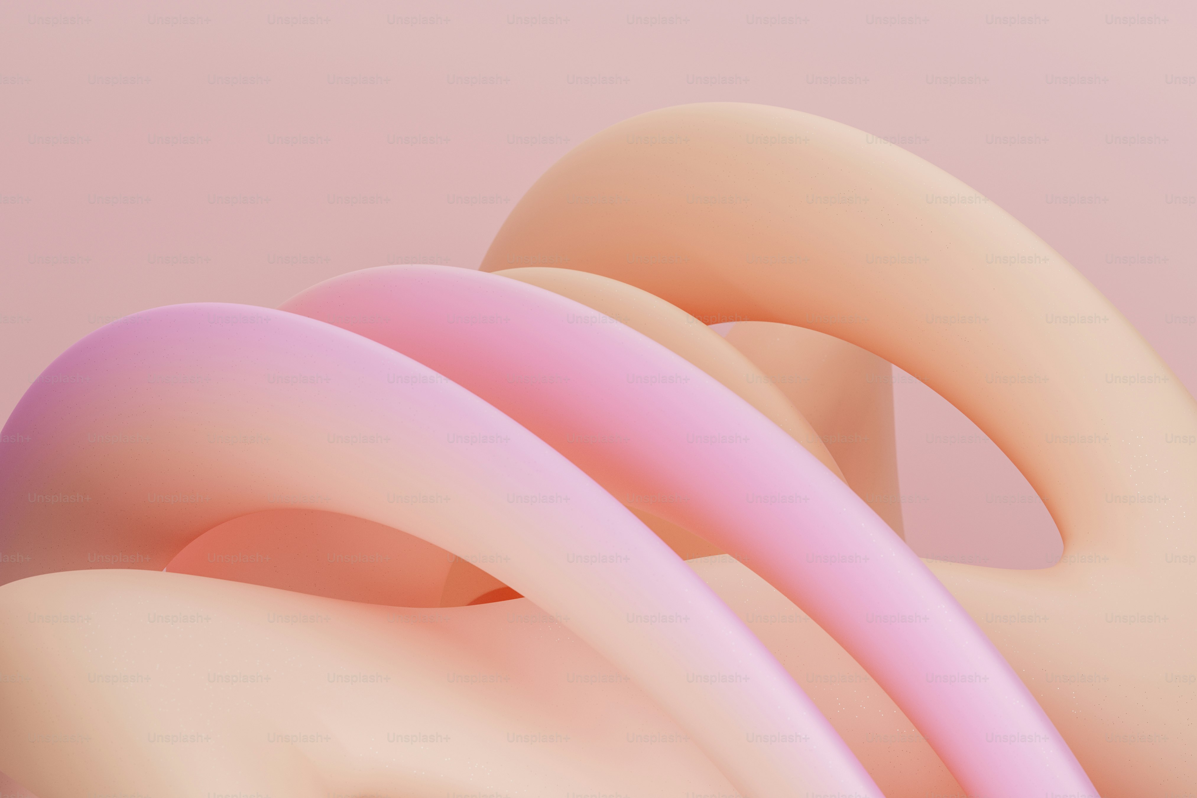 Un gros plan d’un objet rose sur un fond rose