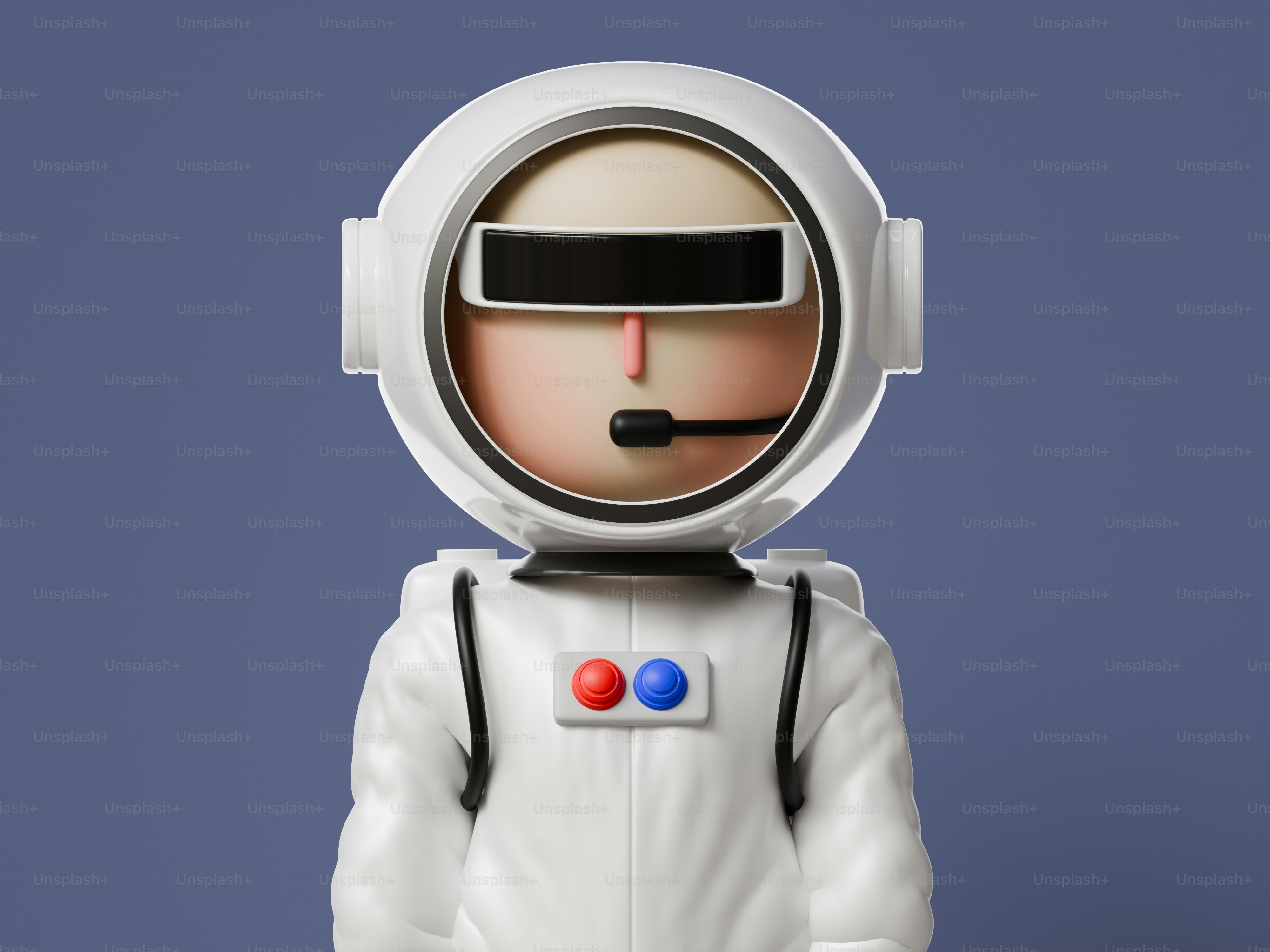 A small robot with a computer mouse in his hand