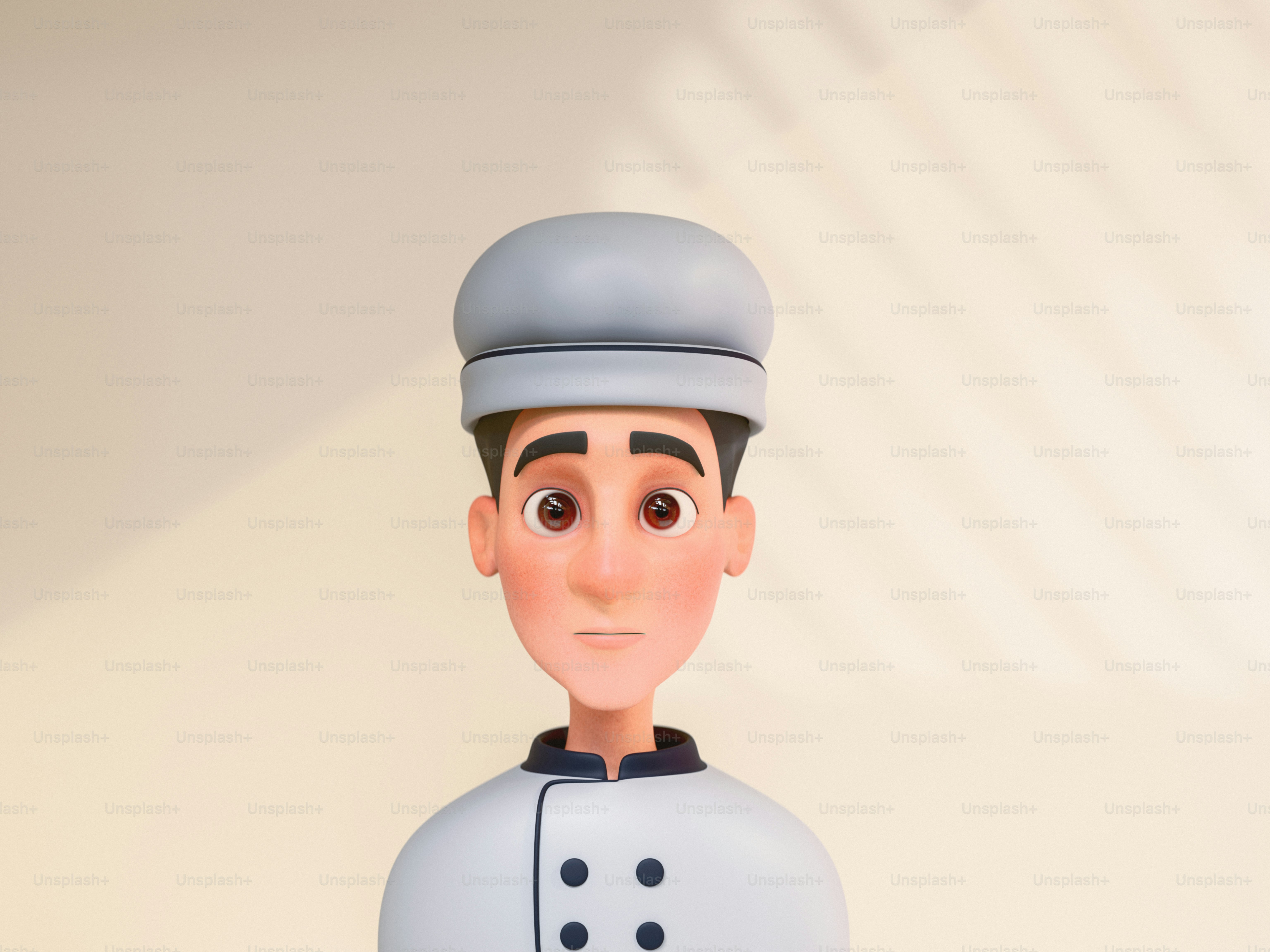 A toy figurine of a man in a chef's uniform photo – Human Image on Unsplash