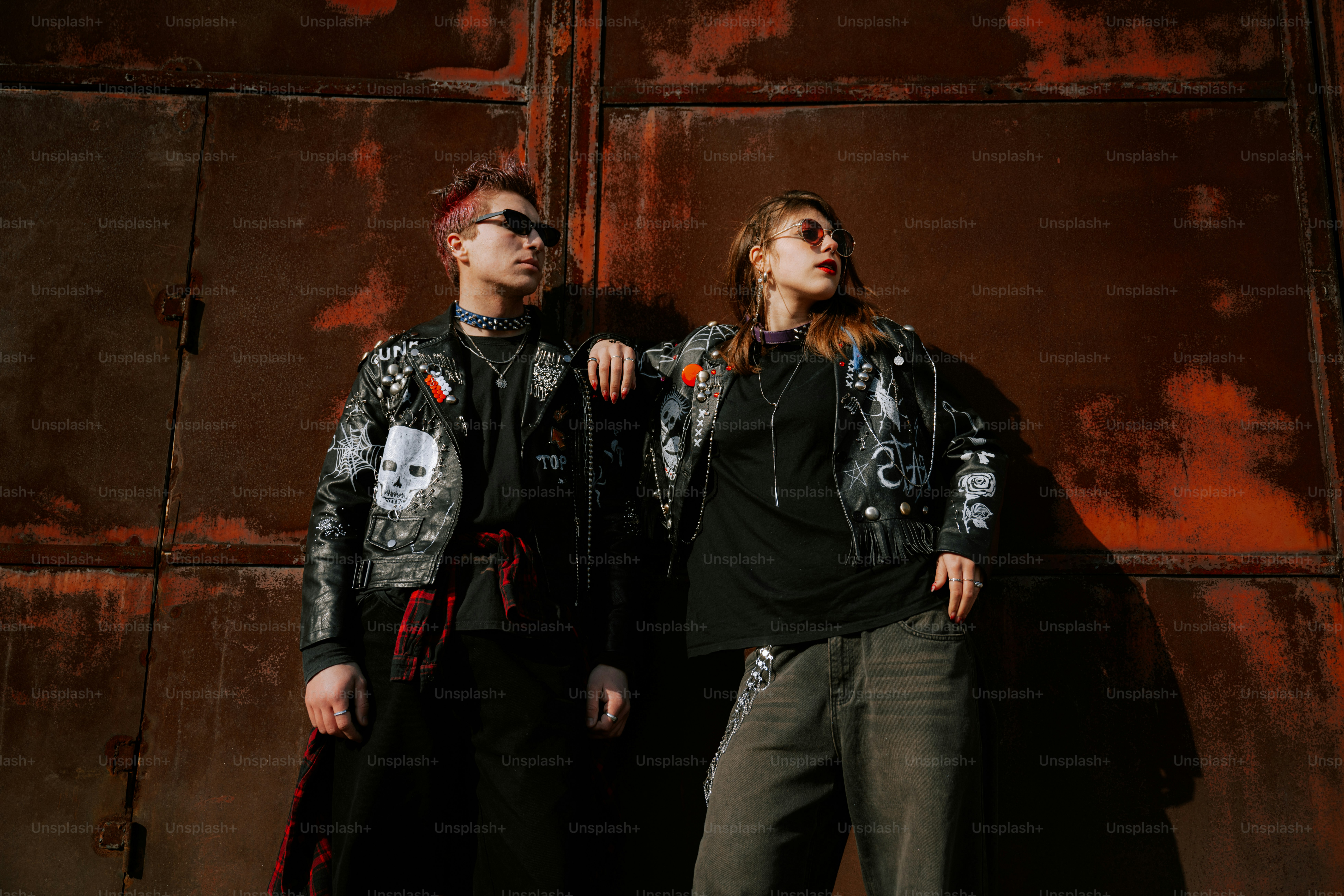 A couple of men standing next to each other