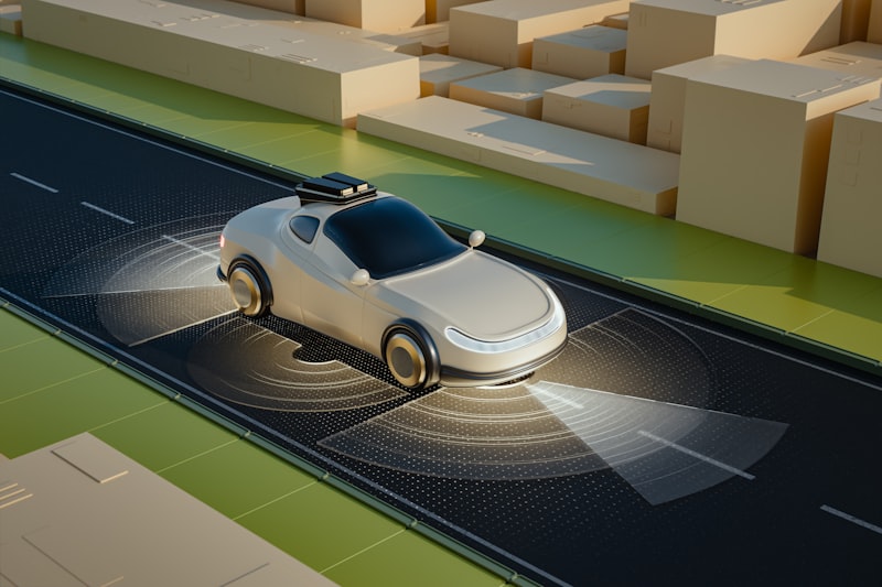 self-driving car, Odawara city street, autonomous vehicle sensor, lidar roof camera