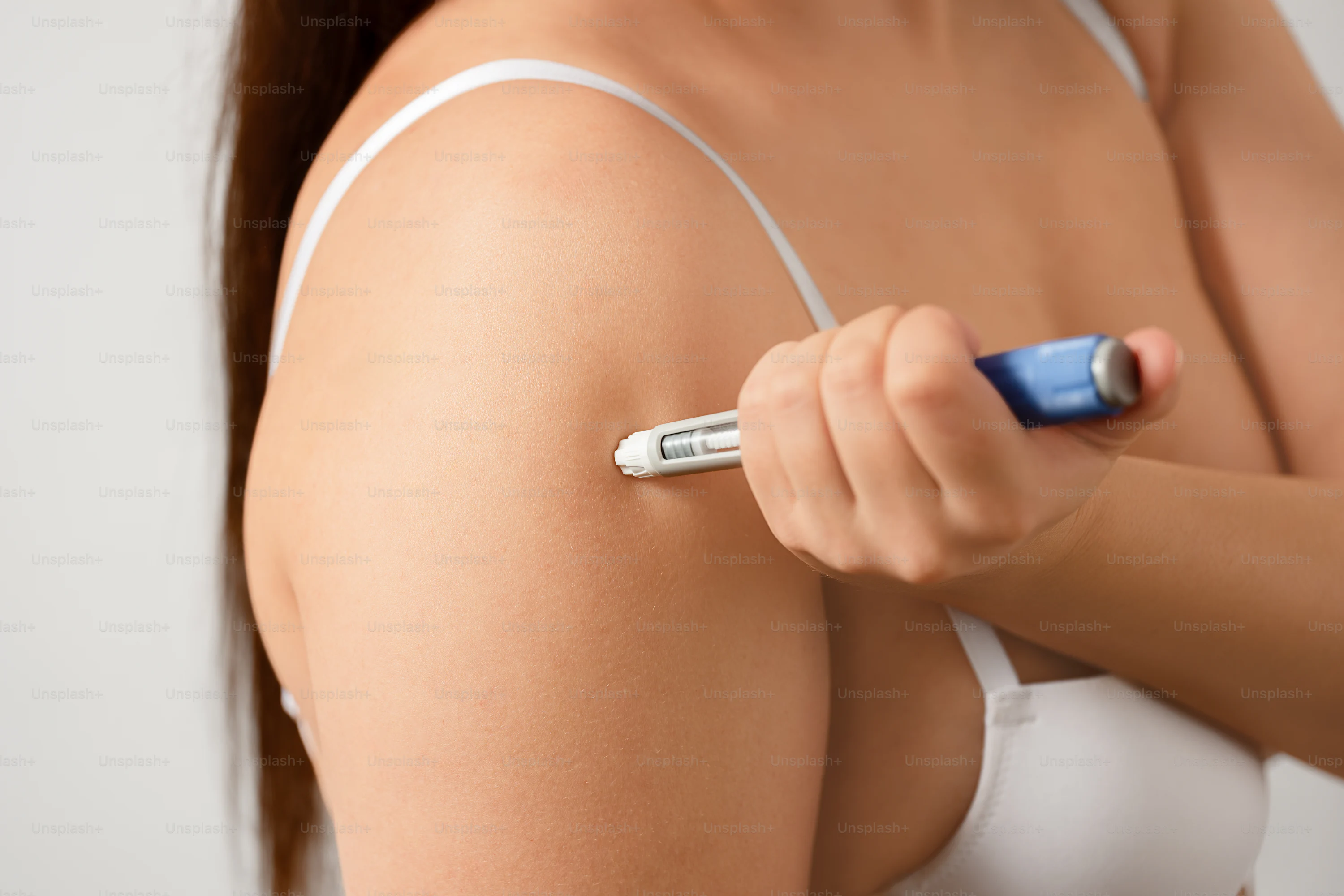 semaglutide injection arm how to give in Tutorial on inject the yourself the second half of tirzepatide injection in arm How