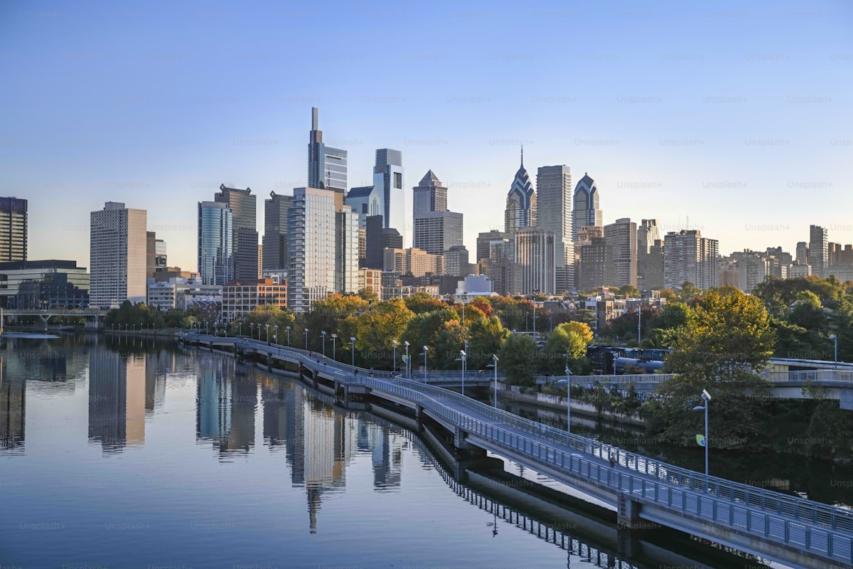 Skyline of Philadelphia, PA