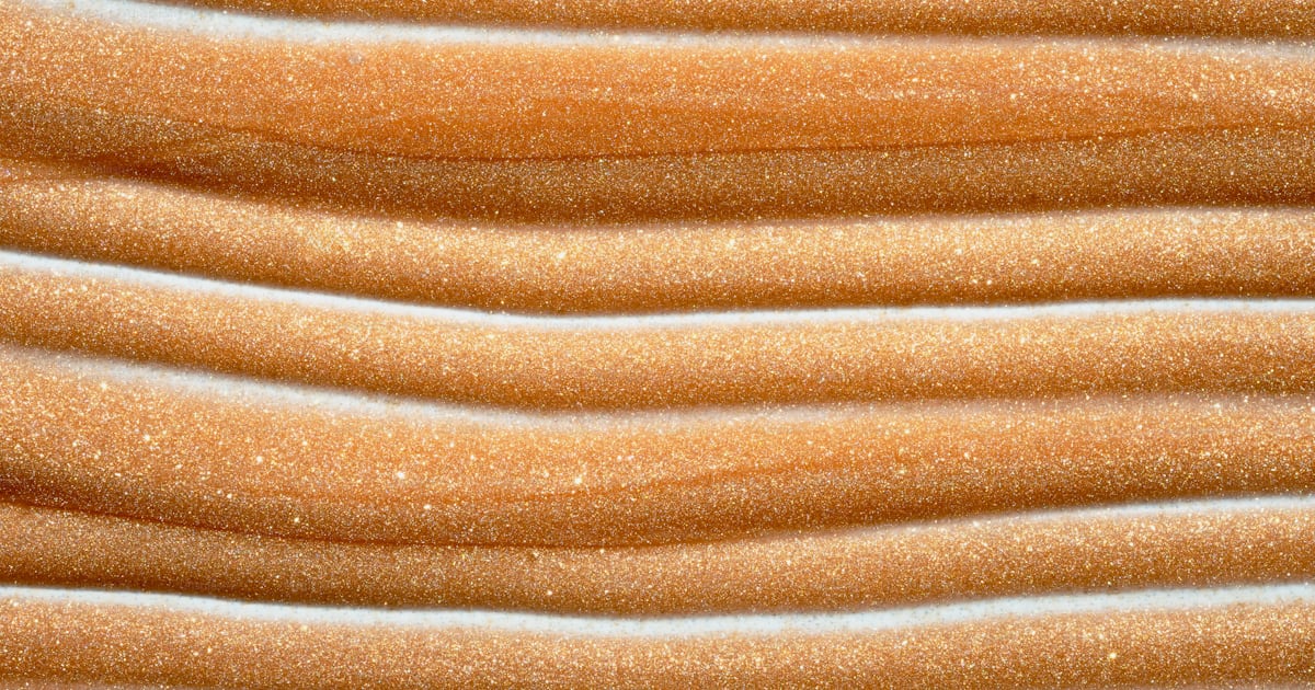 Horizontal ridges in a textured, brown surface. photo – Texture Image ...