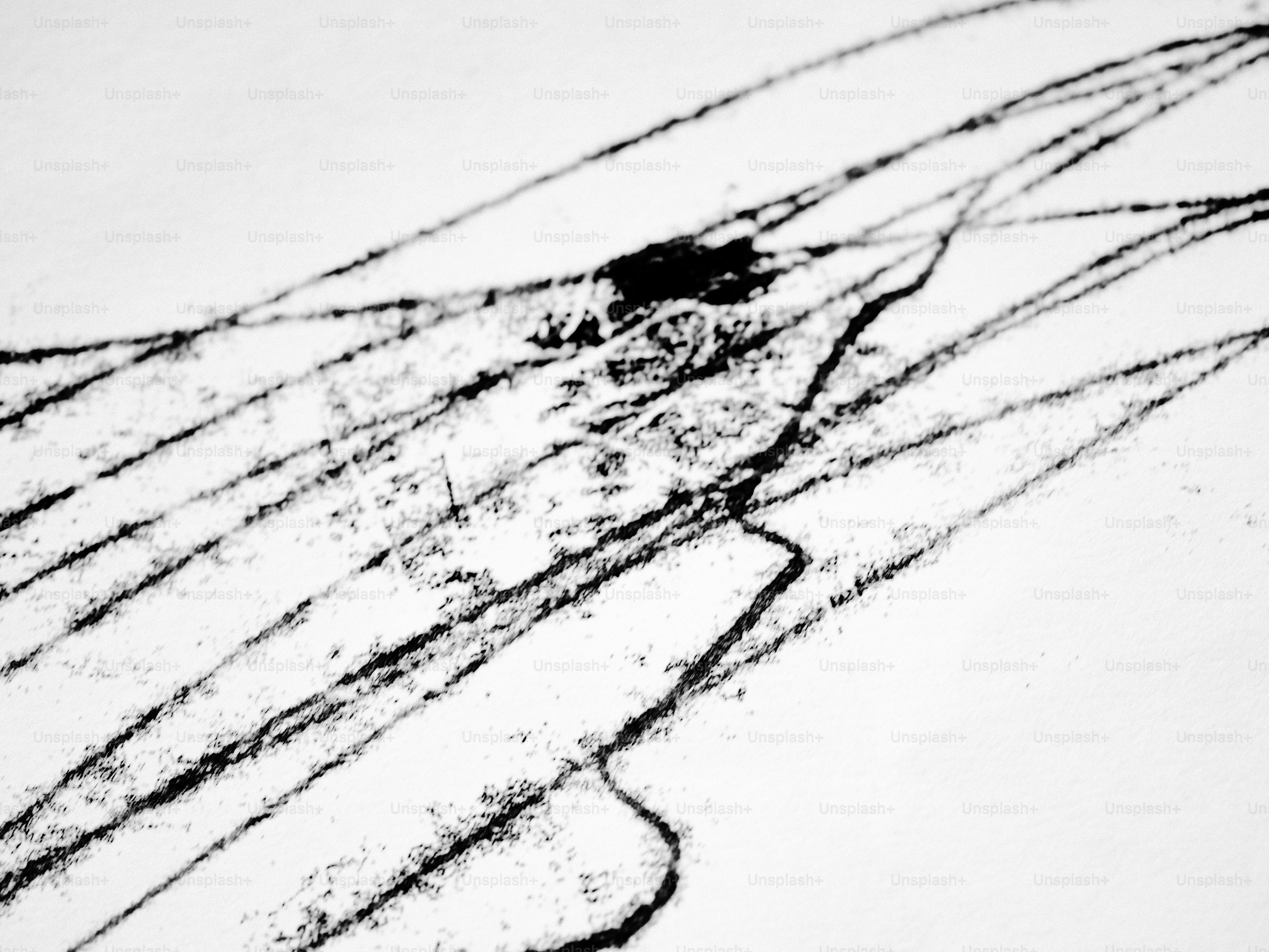 Black lines diagonally cross a white background.