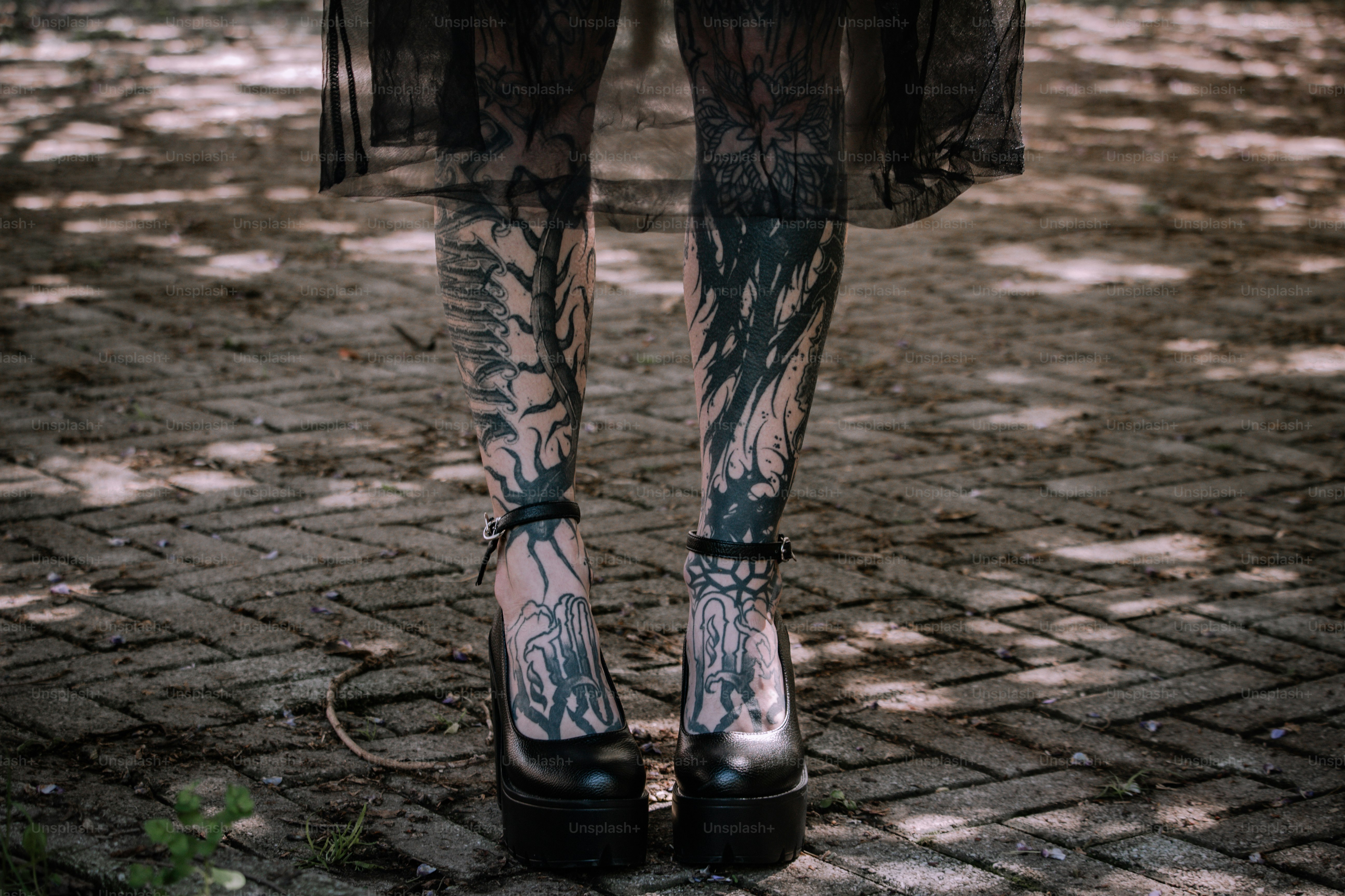 6 Horror-Themed Realism Tattoos in Black and Grey