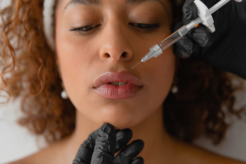 Lip augmentation treatment