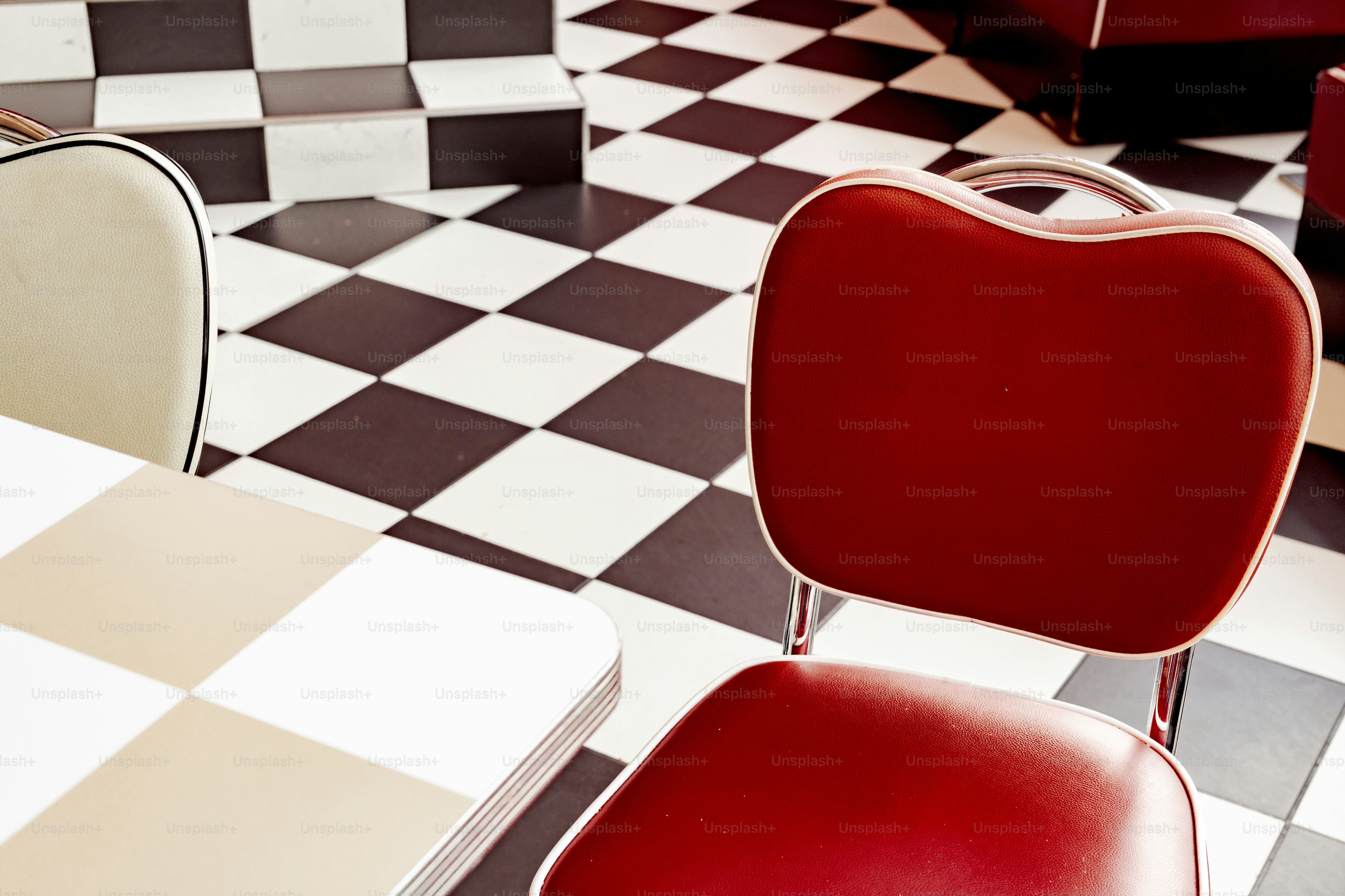 NY様専用 レトロ ダイナー風 赤いテーブル