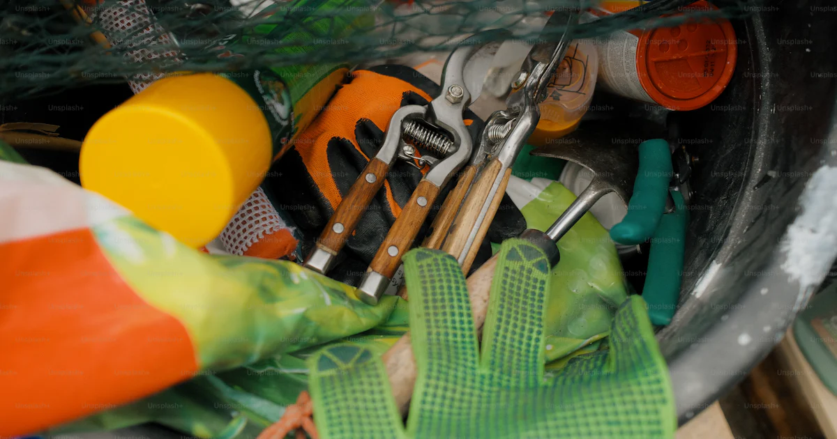 Objects Mess Objects of various shapes and colors fill the container. photo – Mess ...