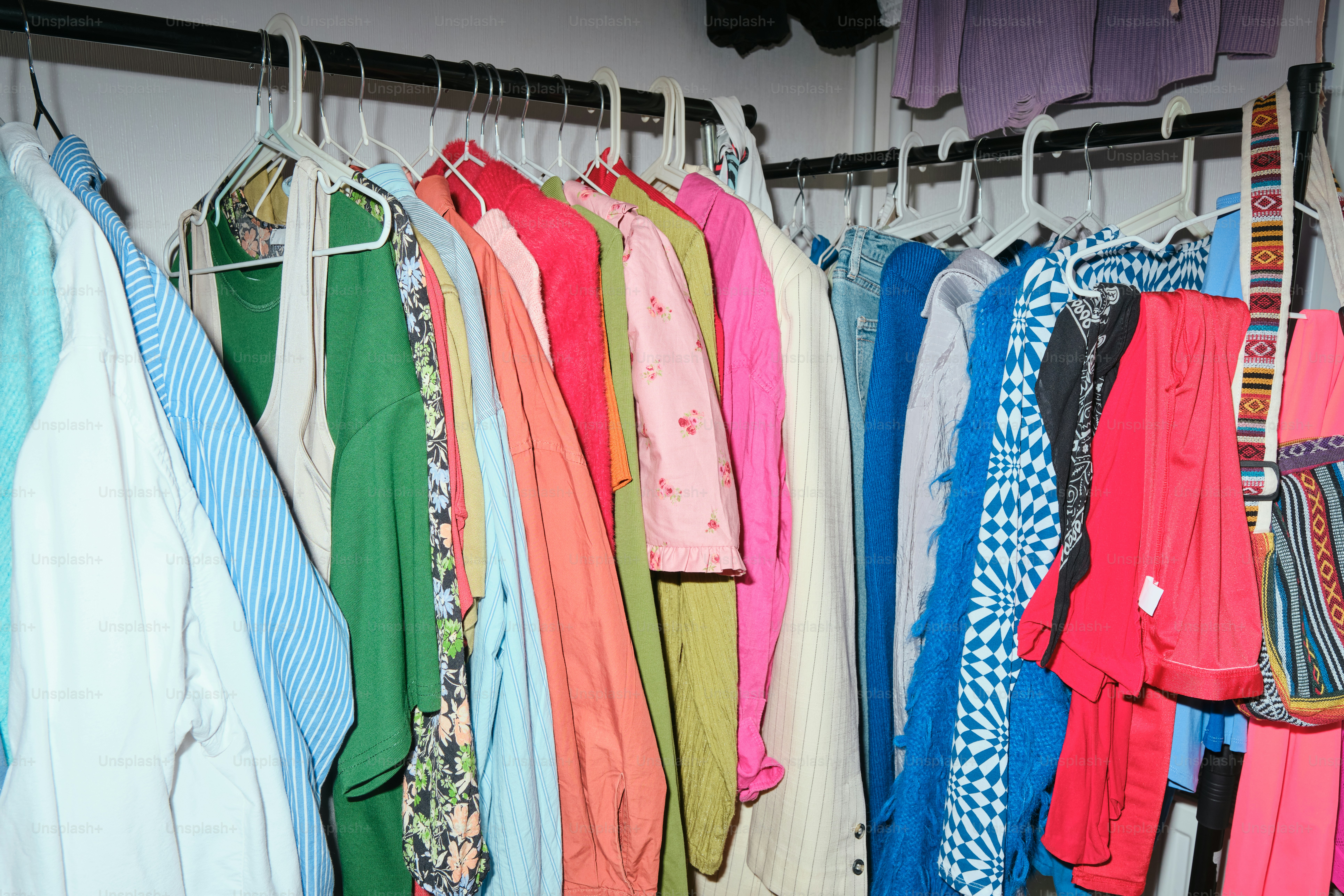 Conceptual shot of a thoughtfully composed artistic mess.