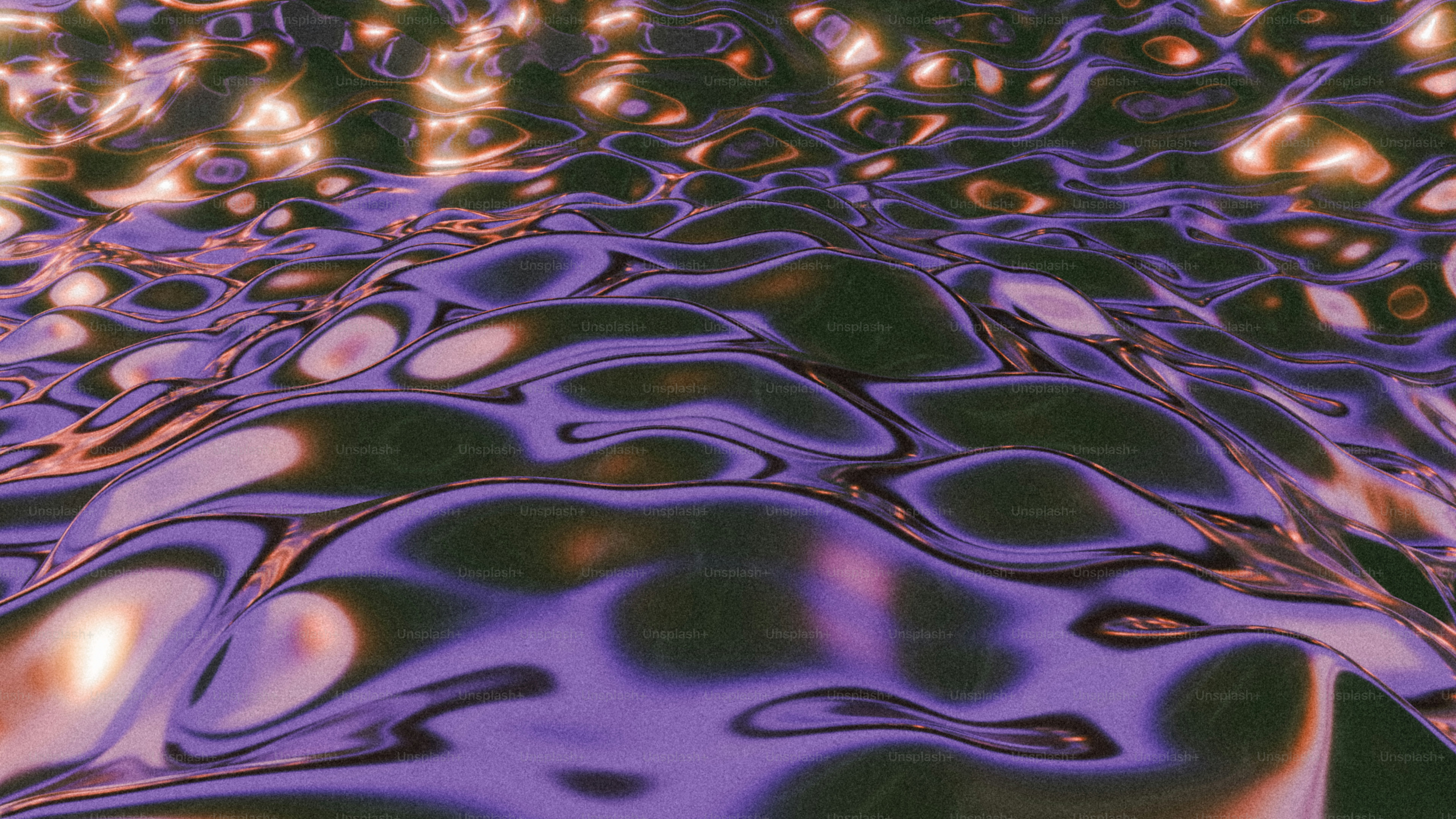 Reflective purple surface with sparkling lights. photo – Wallpaper ...