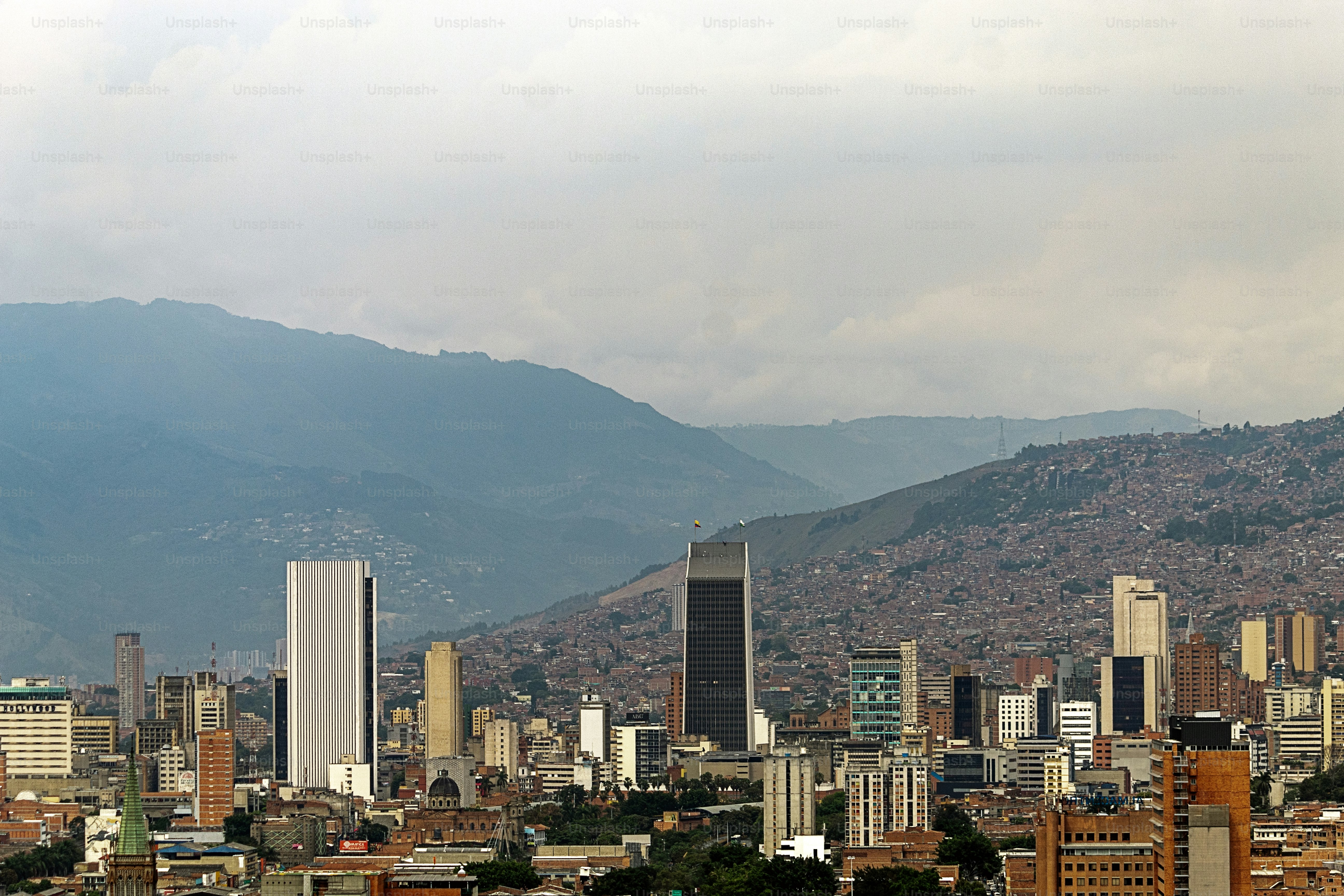 Medellin: Cityscape Surrounded by Mountains