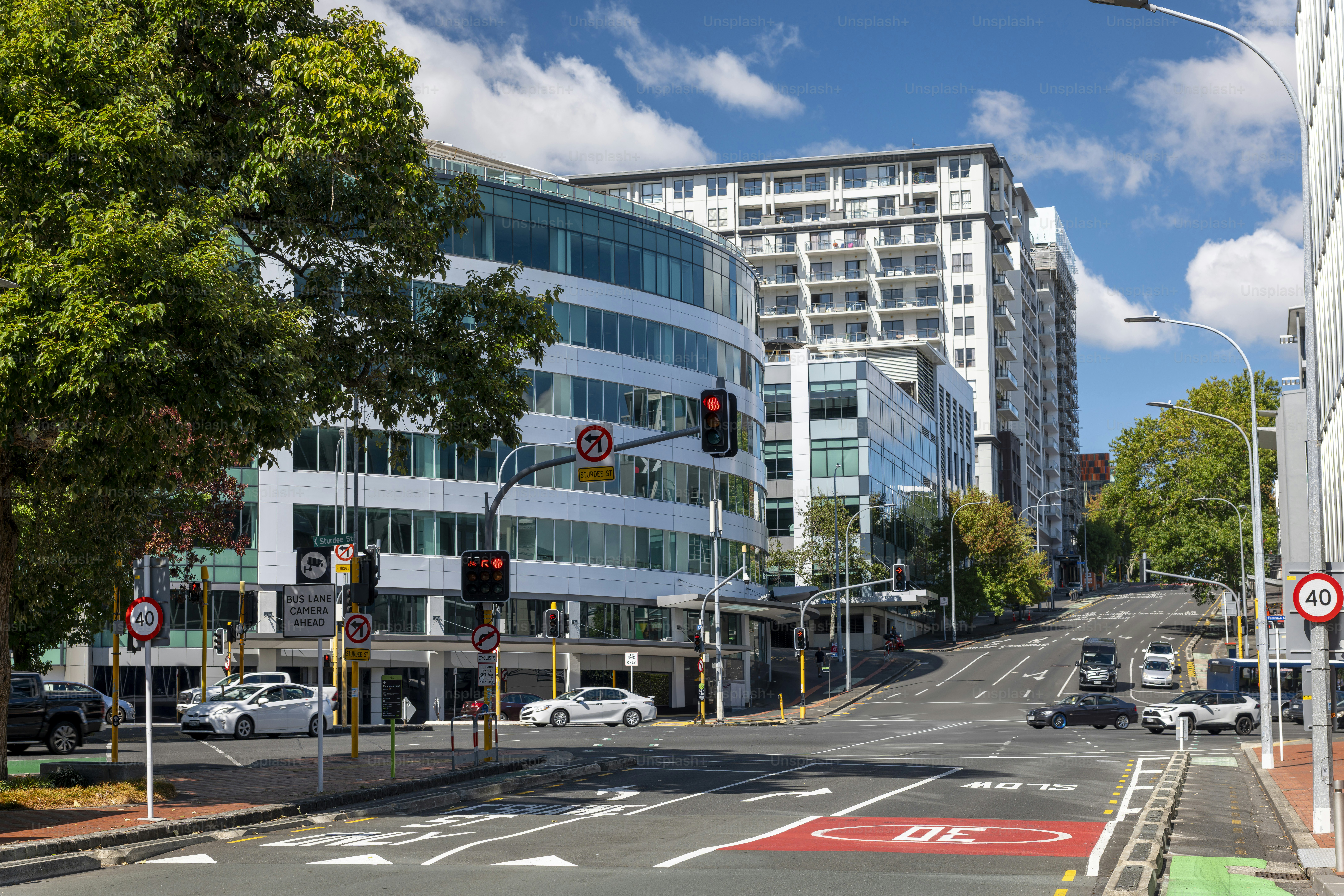Central business district Auckland, New Zealand