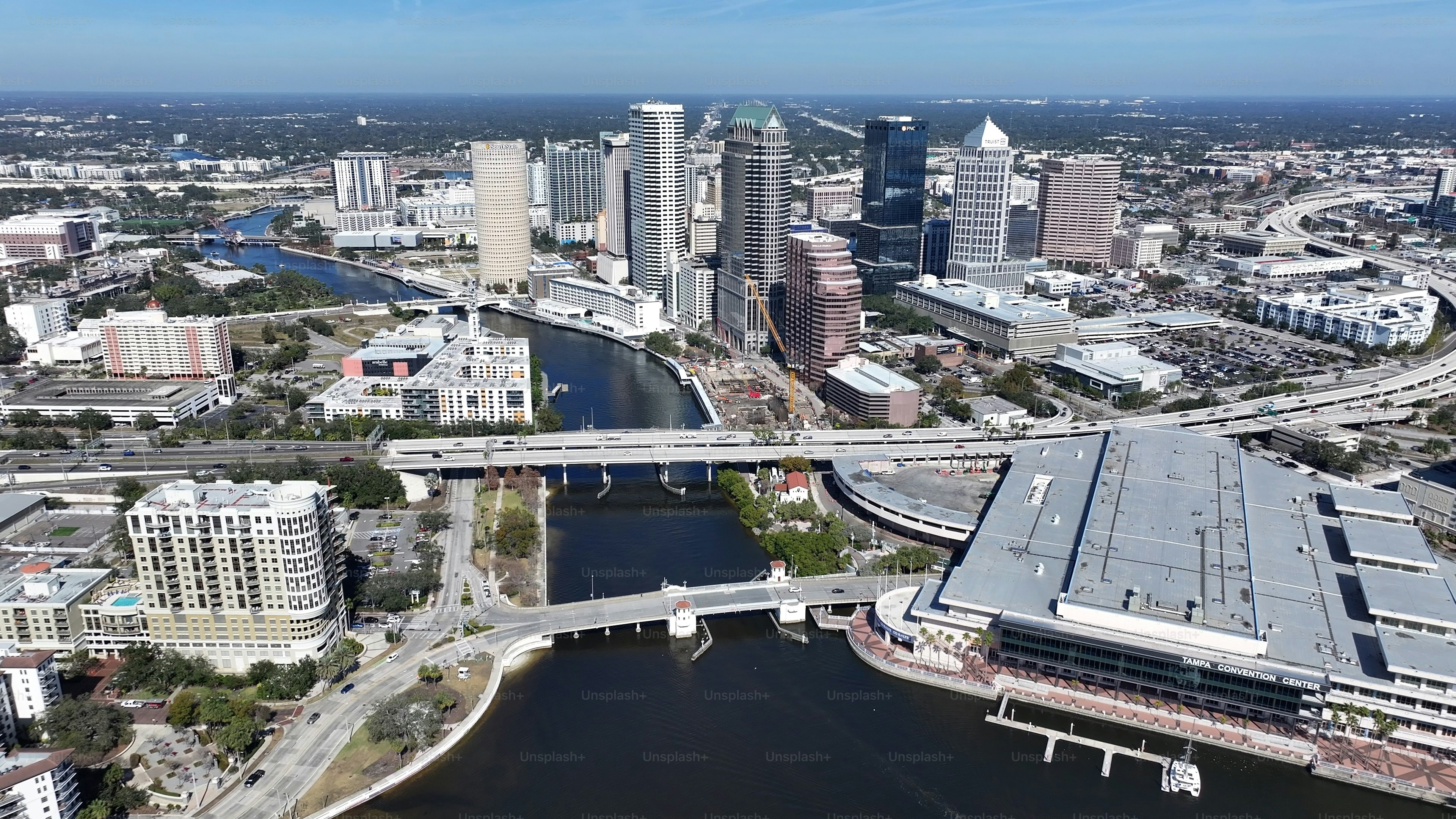 Tampa Bay financial district showcasing the professional business environment