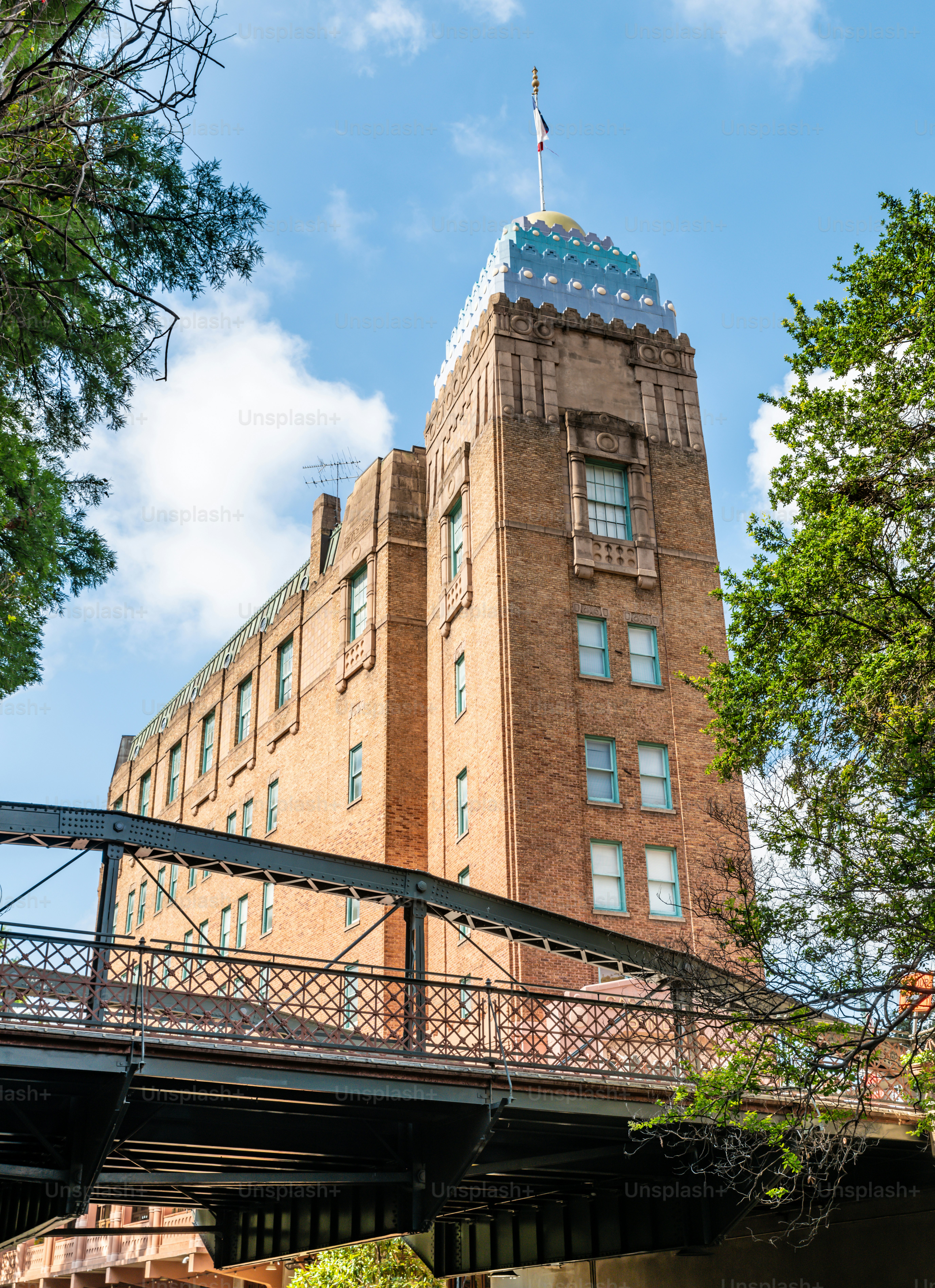 San Antonio skyline from the river