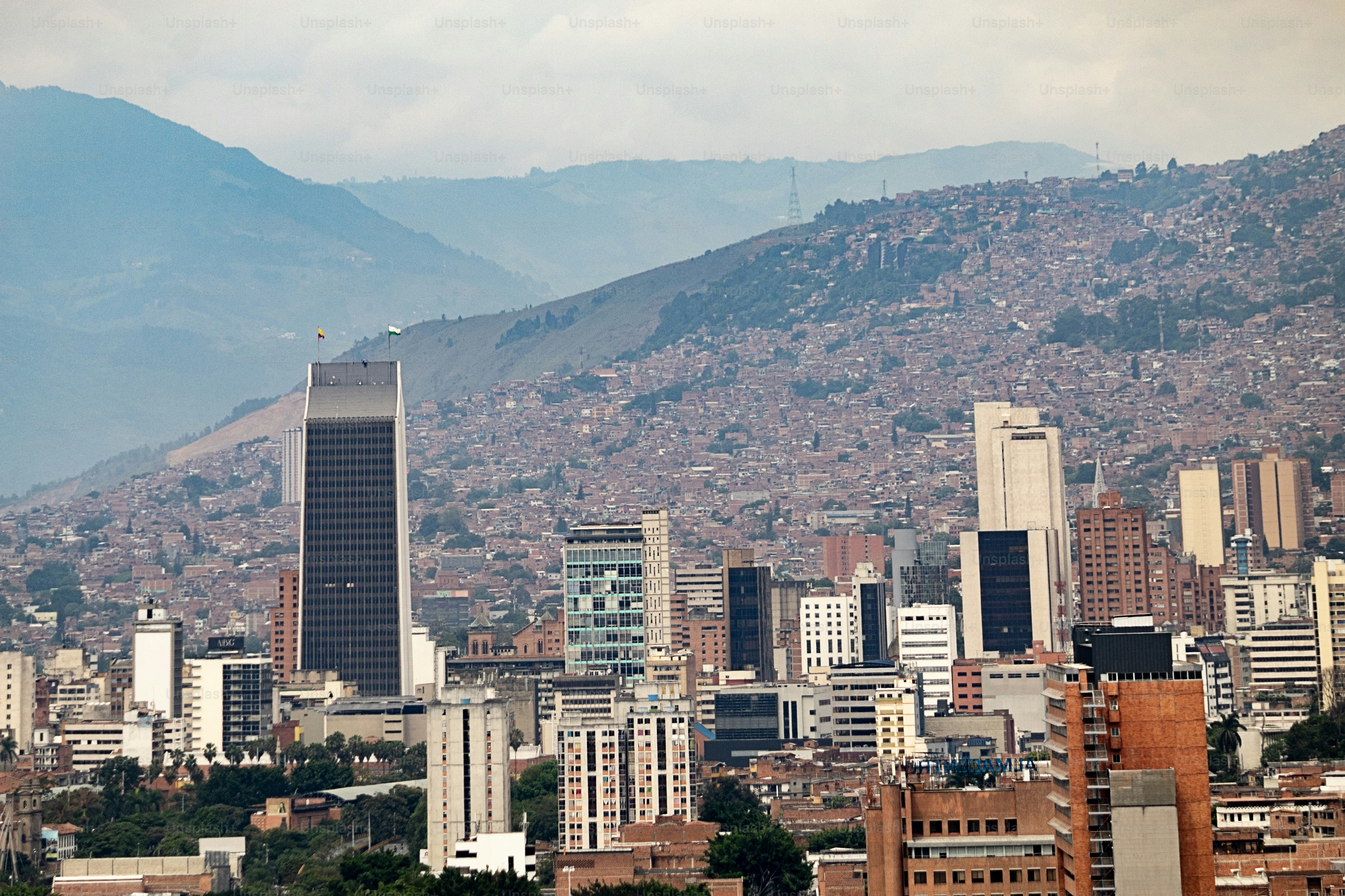 Medellin: Cityscape Surrounded by Mountains