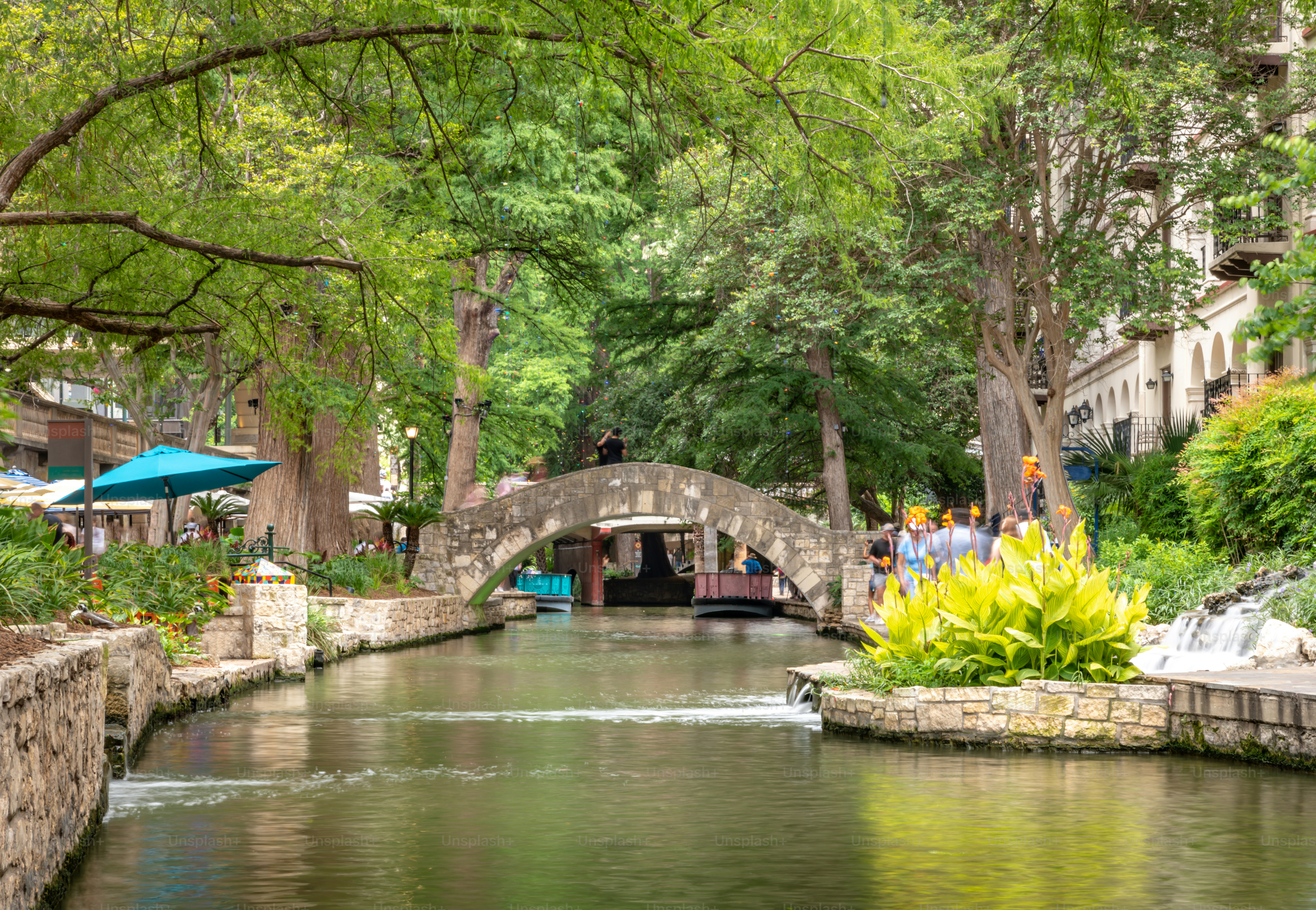 Bridge over the San Antonio River Walk