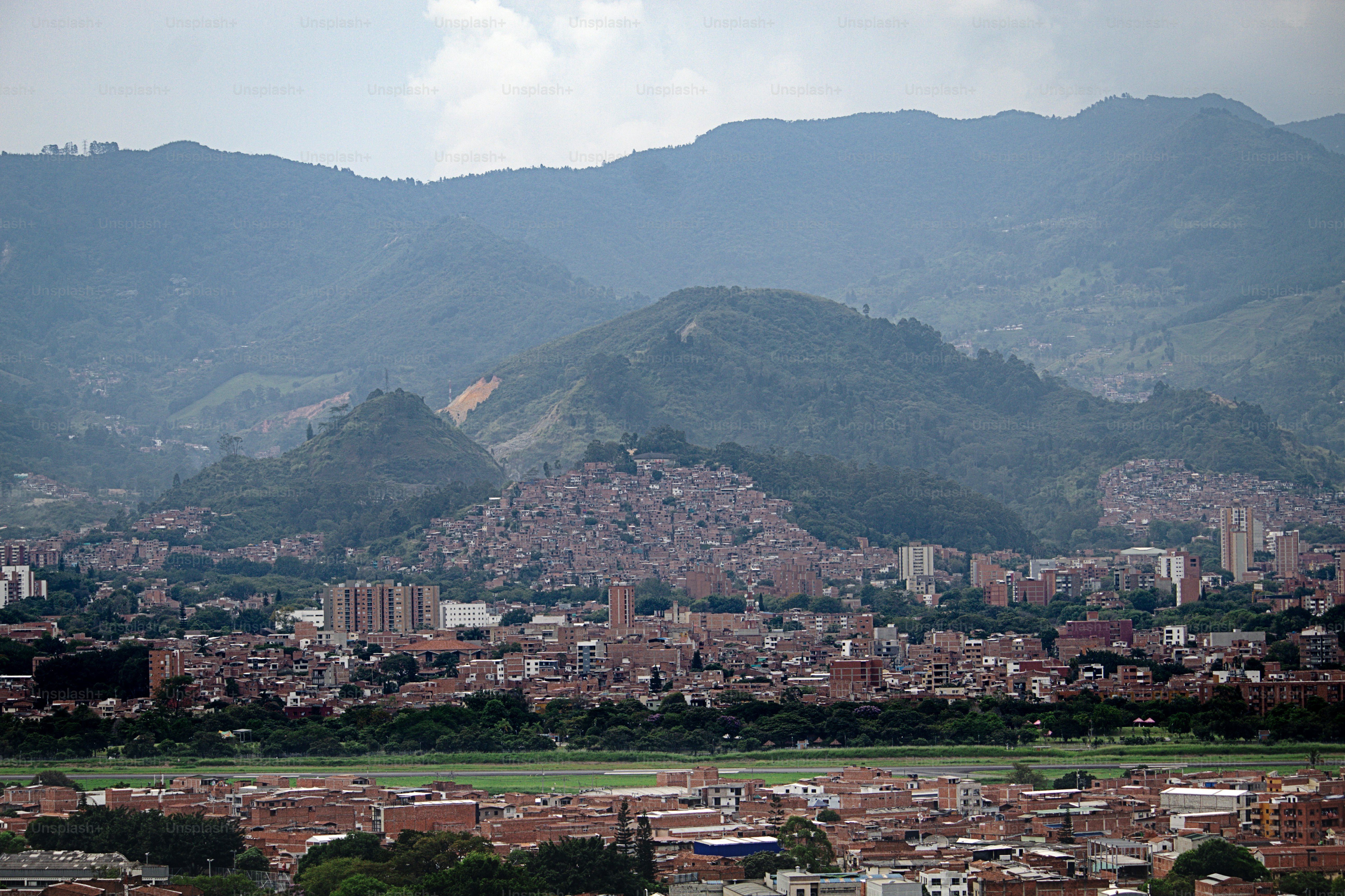 Medellin: Cityscape Surrounded by Mountains