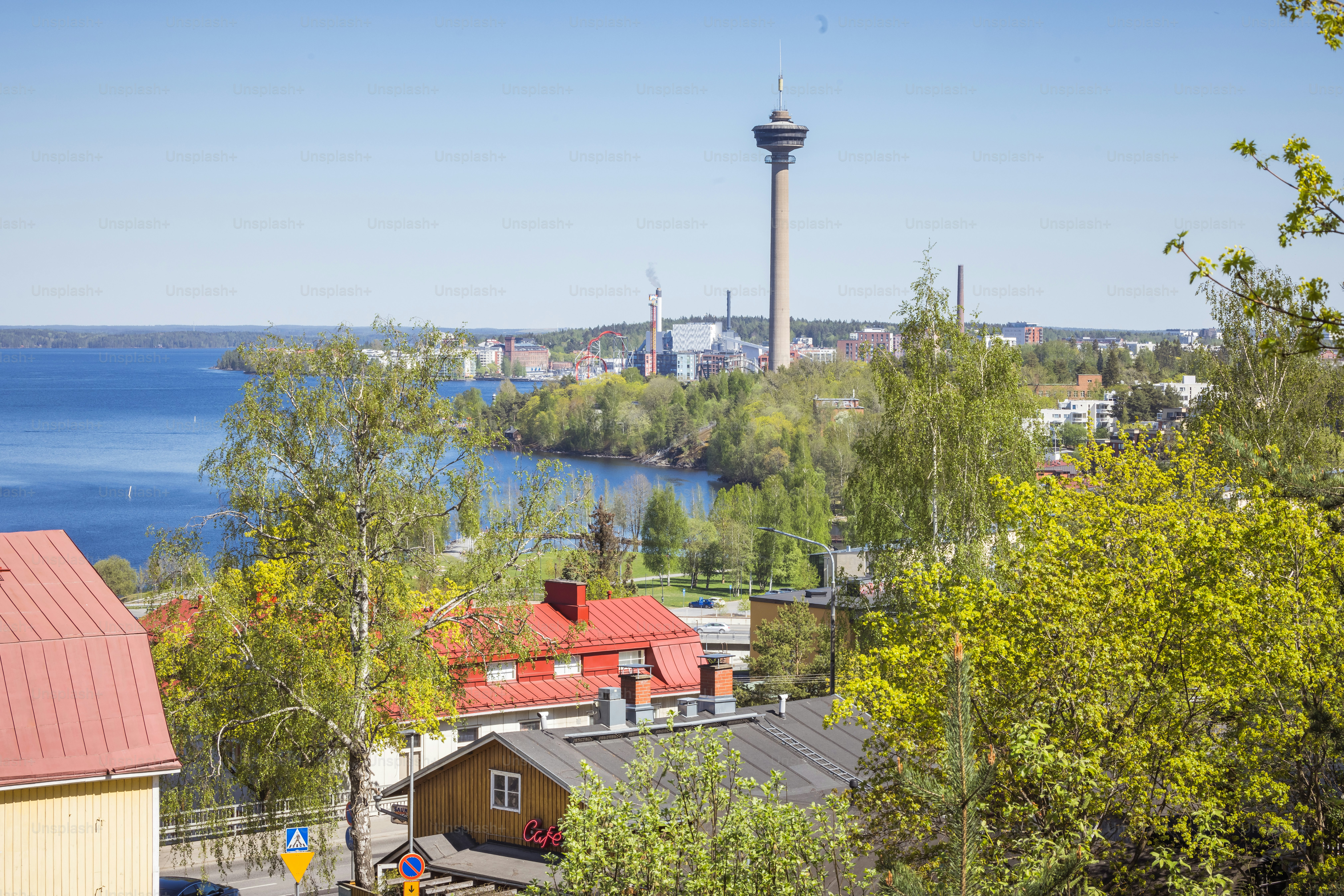 Observation tower seen from Pispala