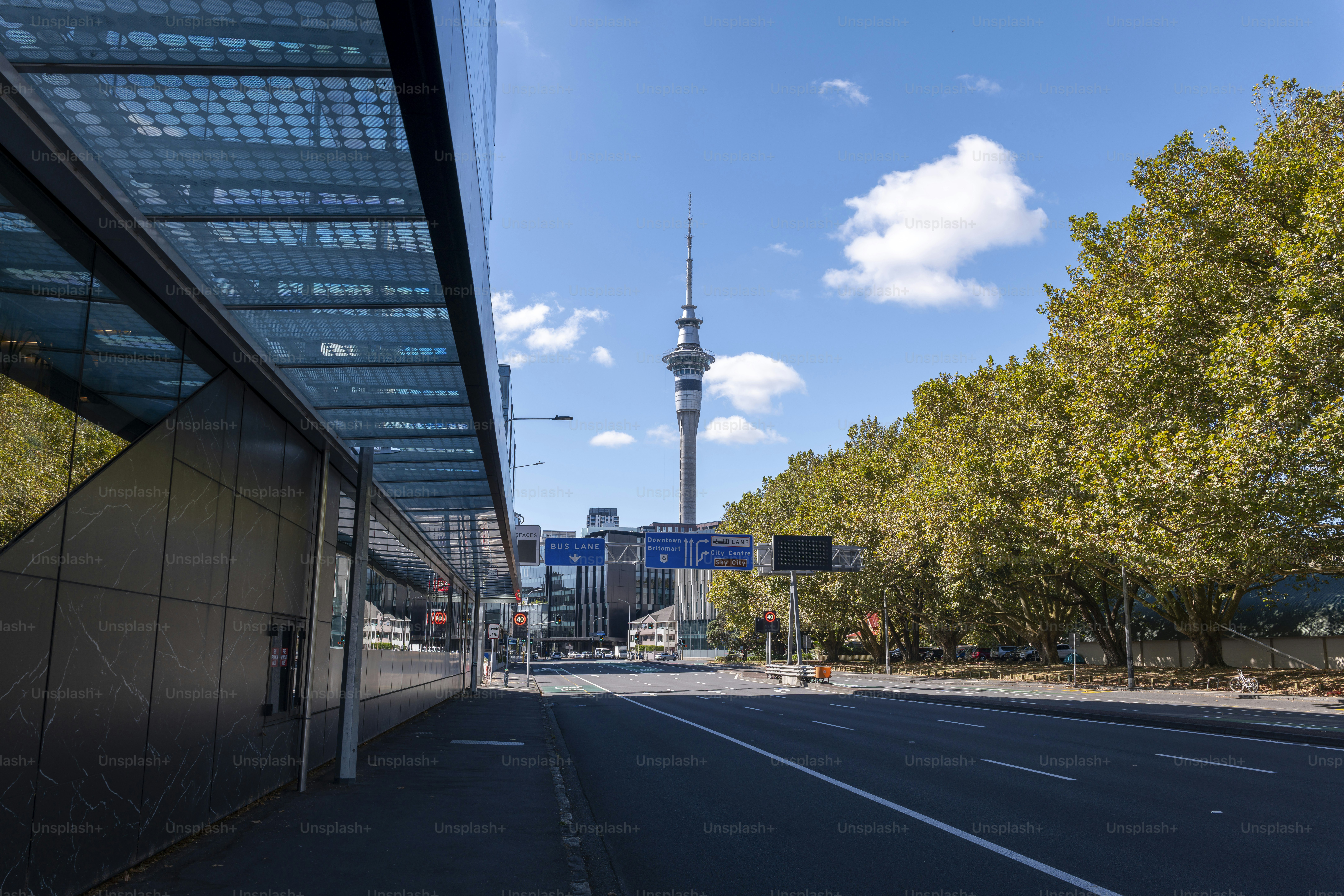Central business district Auckland, New Zealand