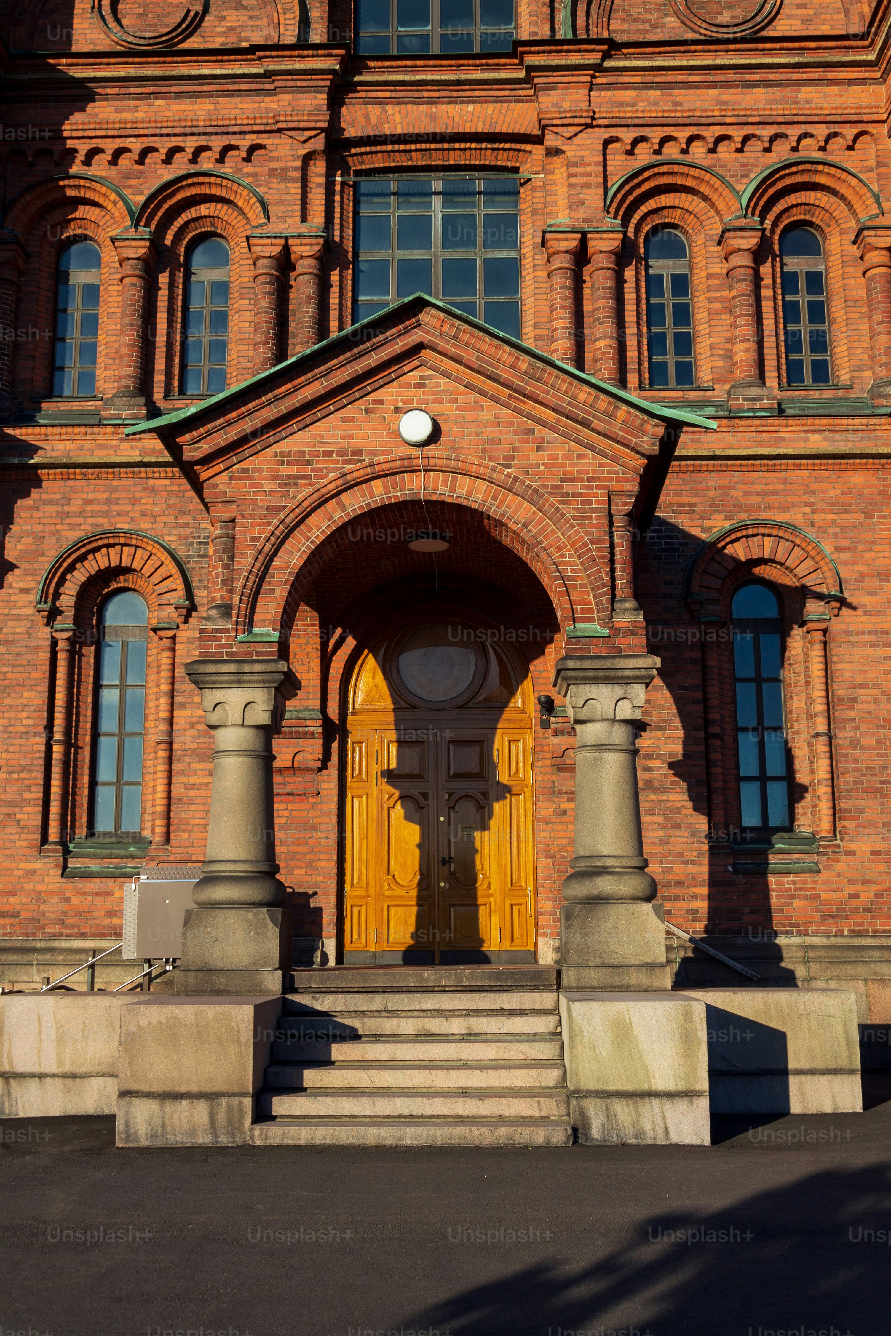 Eastern Orhodox Uspenski cathedral in Helsinki, Finland, Europe, sunny summer day
