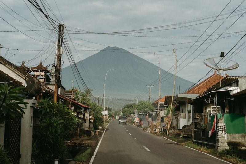 Suasana desa peserta program
