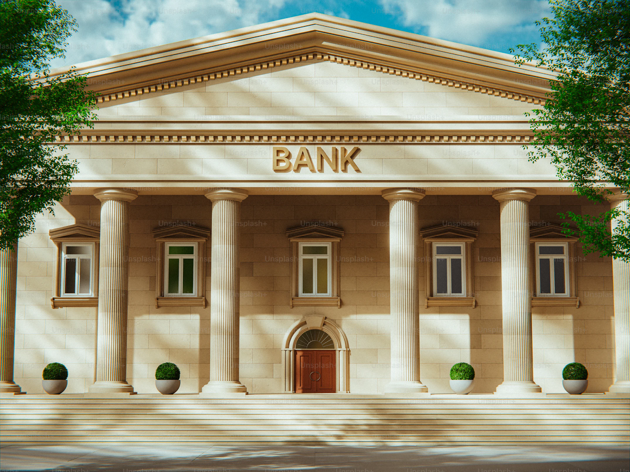 Digital online banking for small businesses on laptop and smartphone