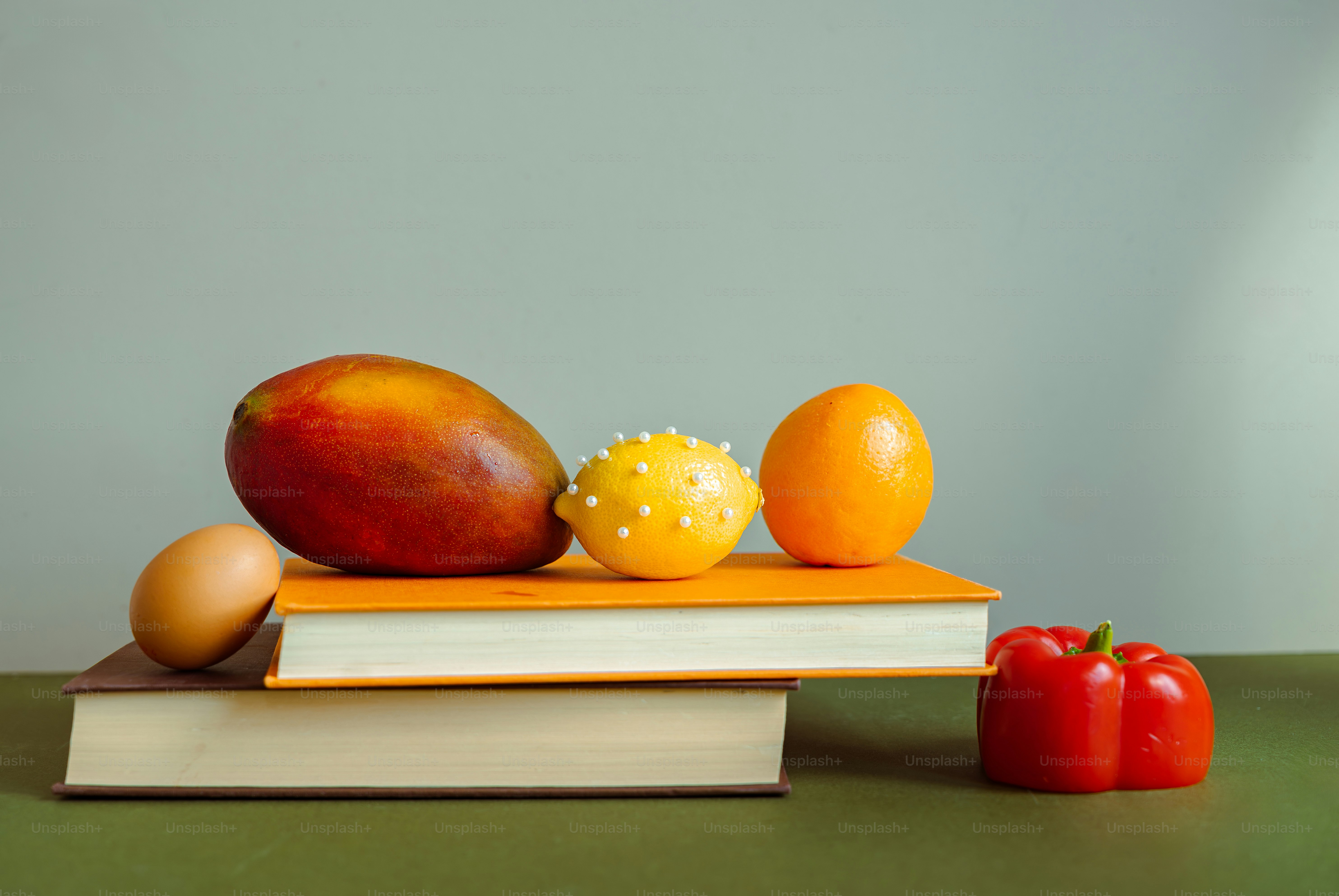 本に描かれた果物や野菜の静物画の写真 – Unsplashの果物の画像