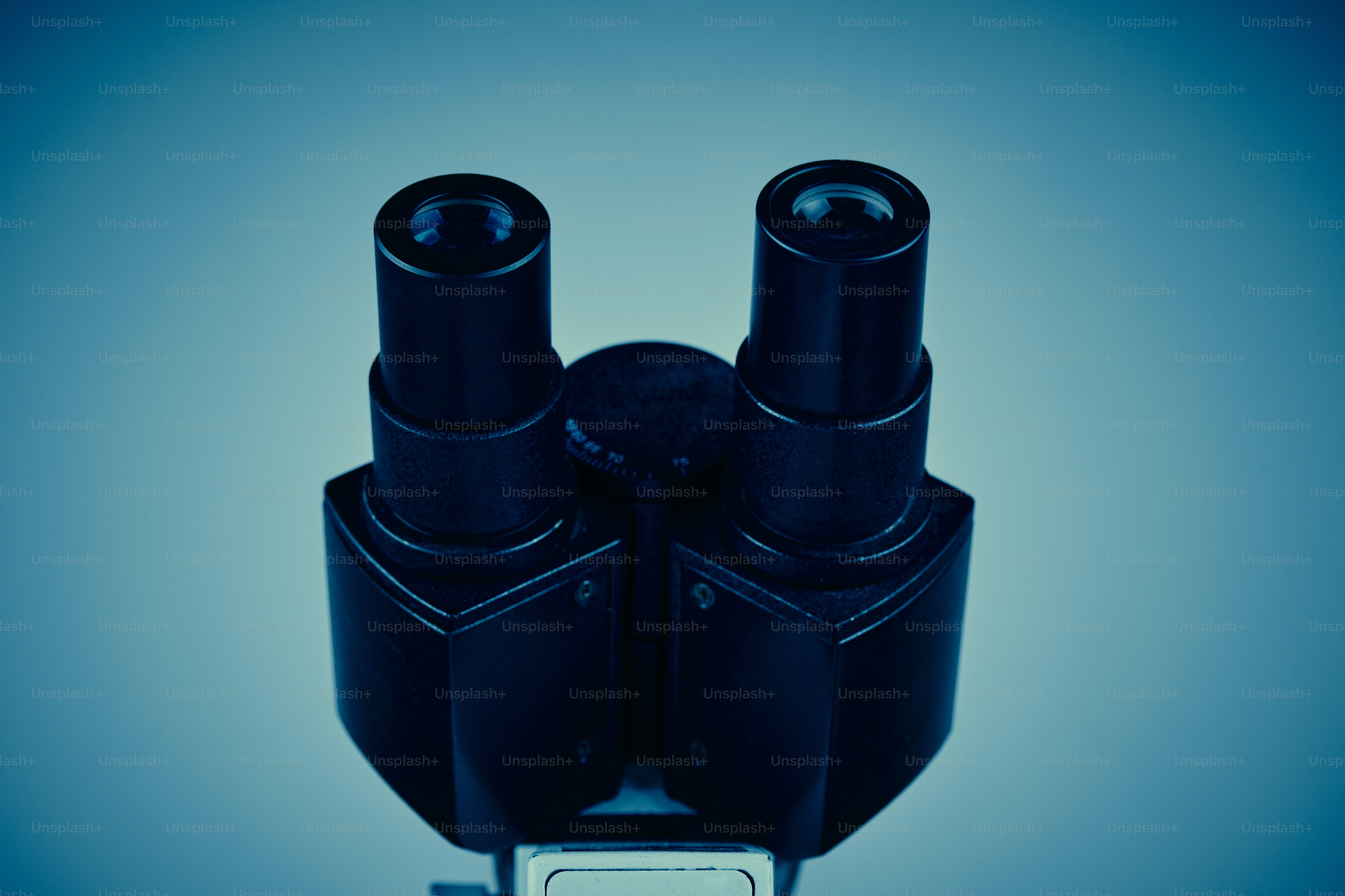 Abstract conceptual close-up of lab tools