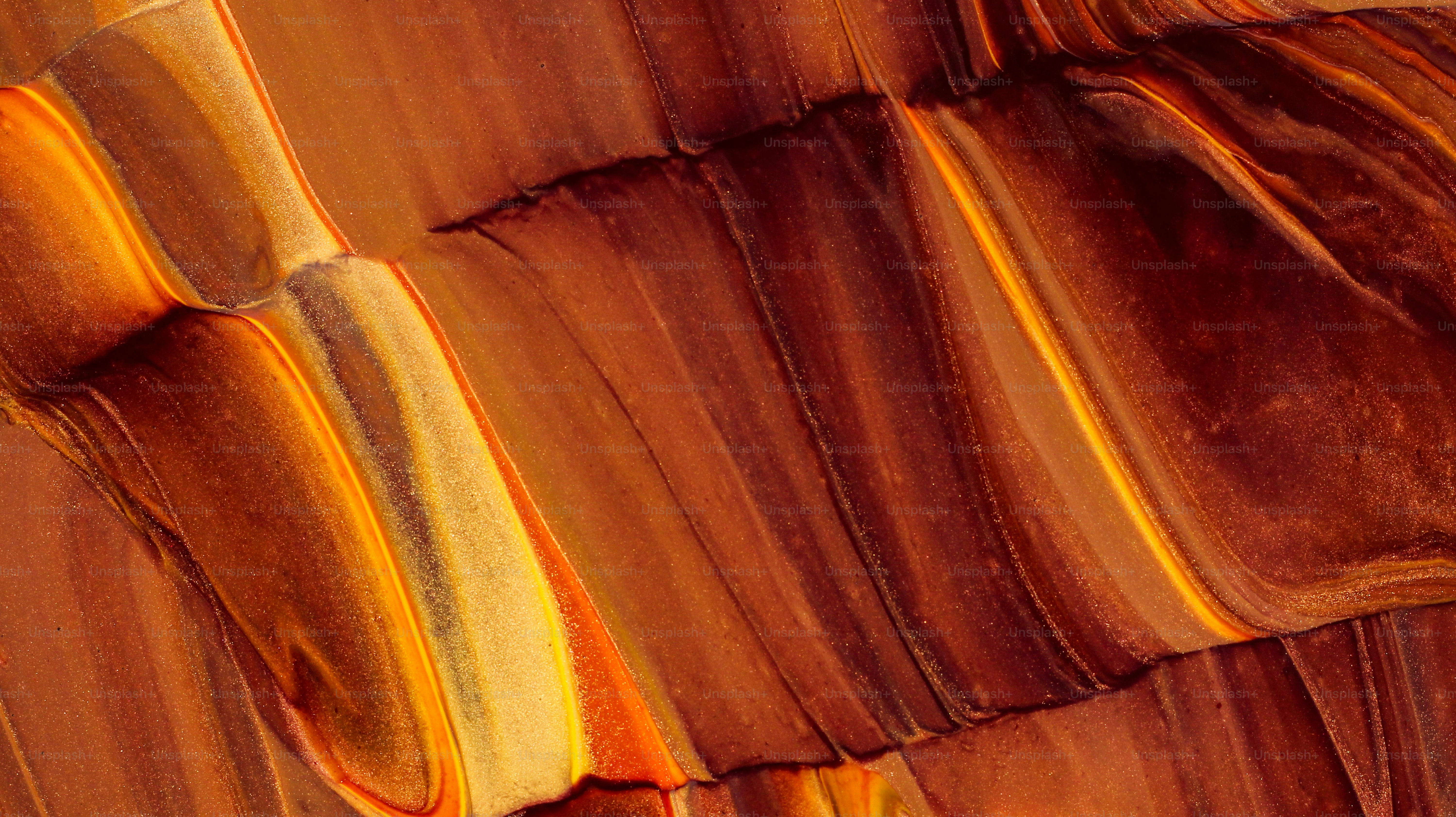 Abstract pattern of warm, flowing colors