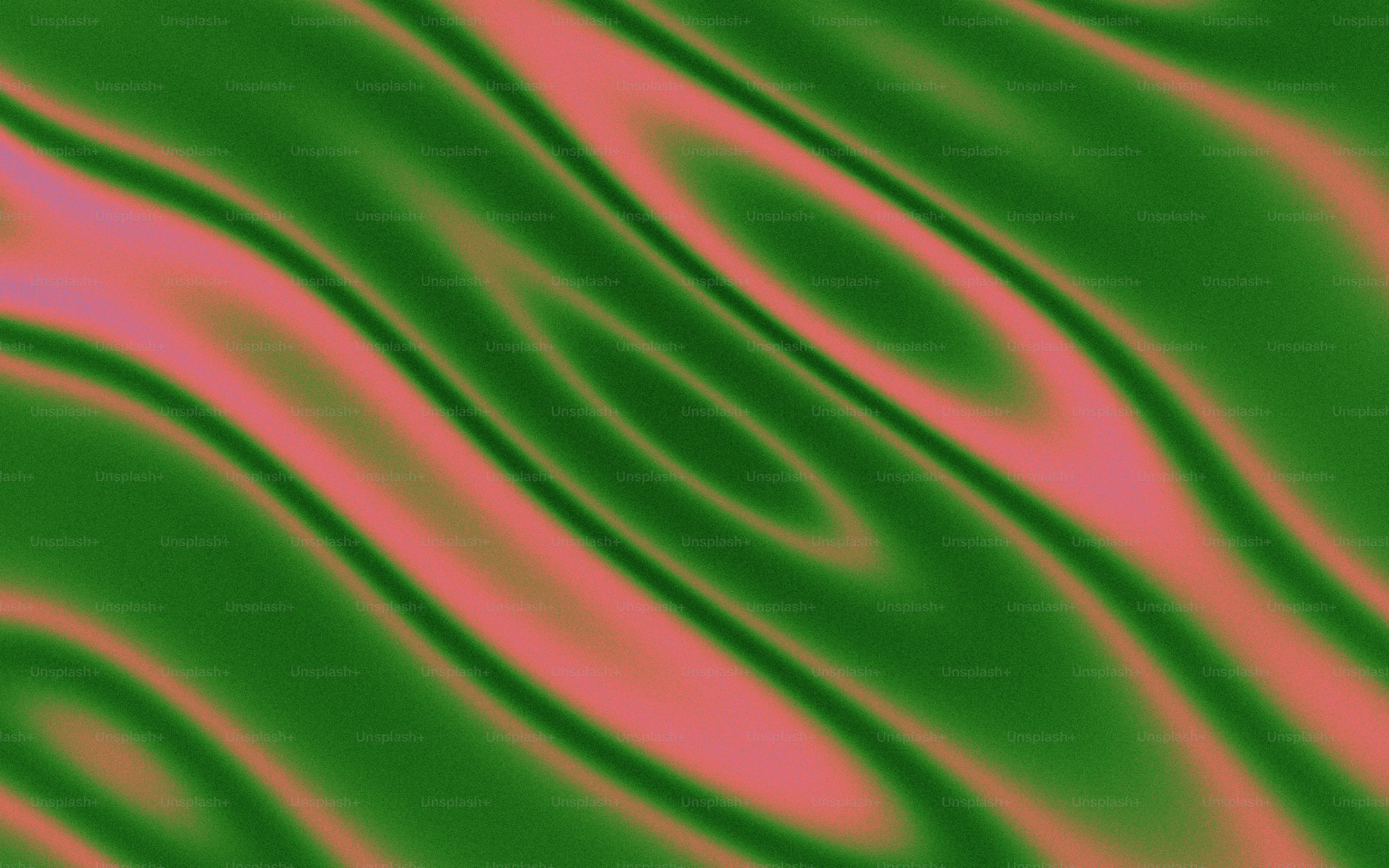 Green and pink abstract wavy background