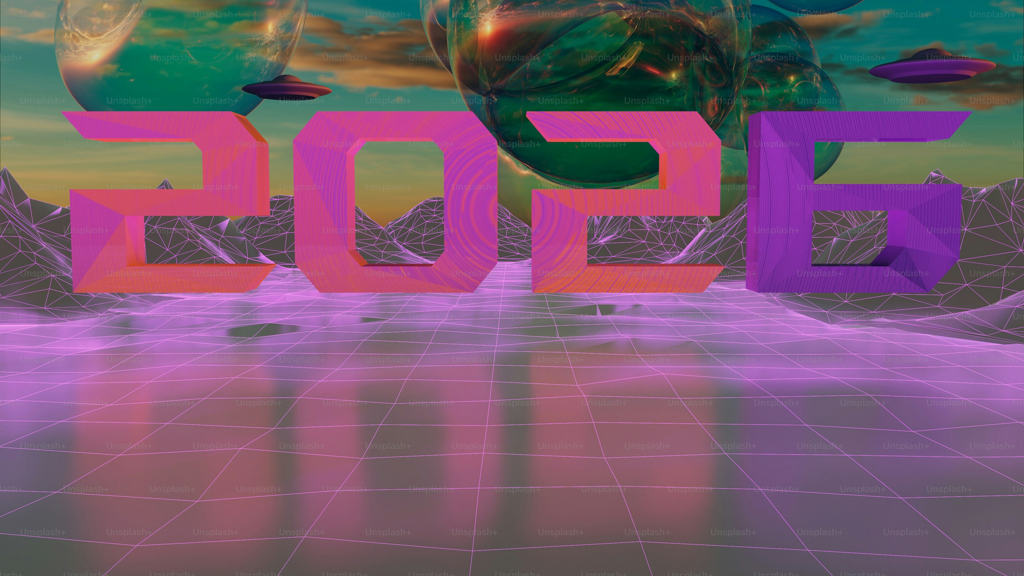 3D - 2026 - Retro Vibes 2026 - Wallpaper - 8K