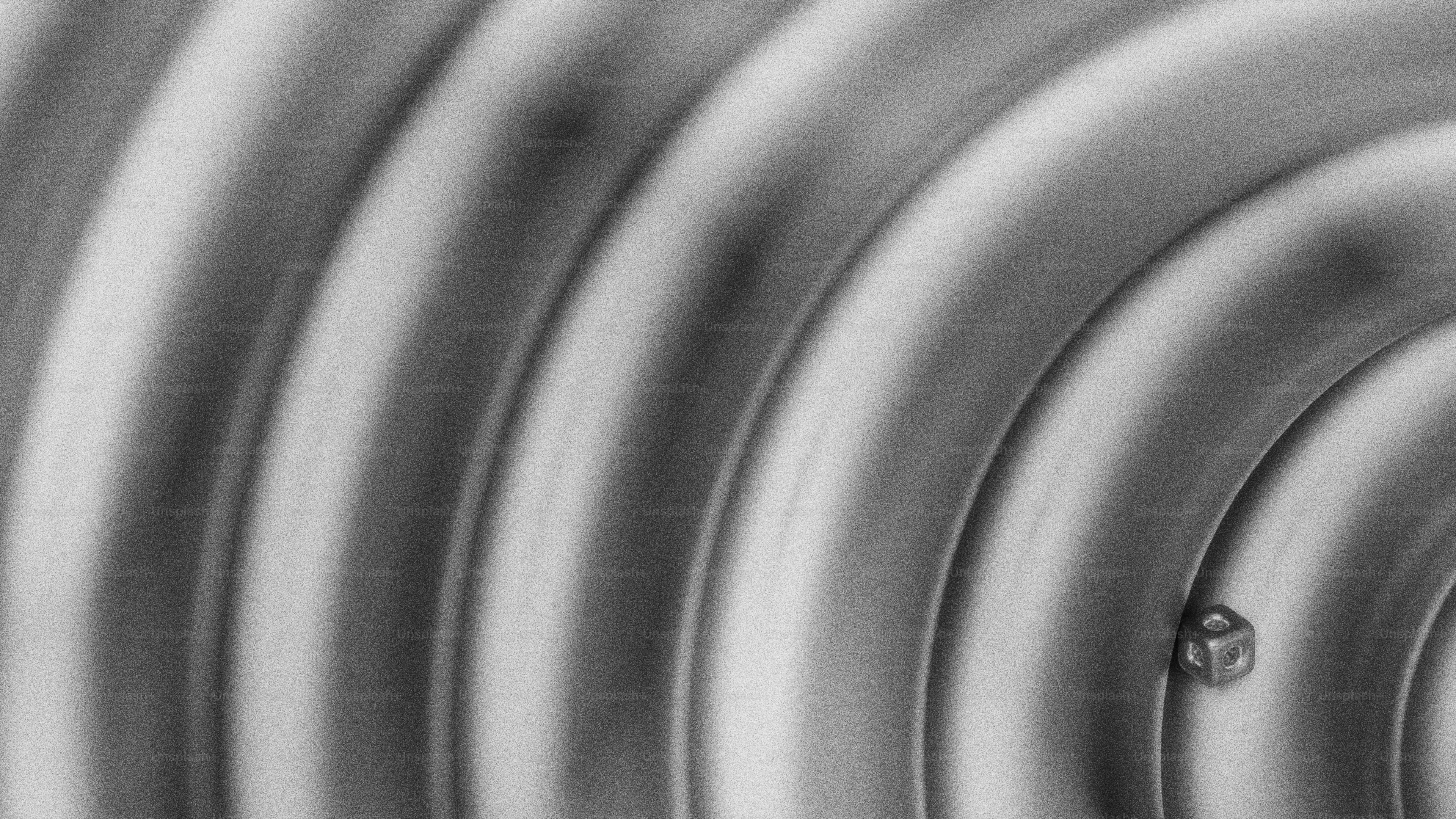 Concentric circles of light and shadow